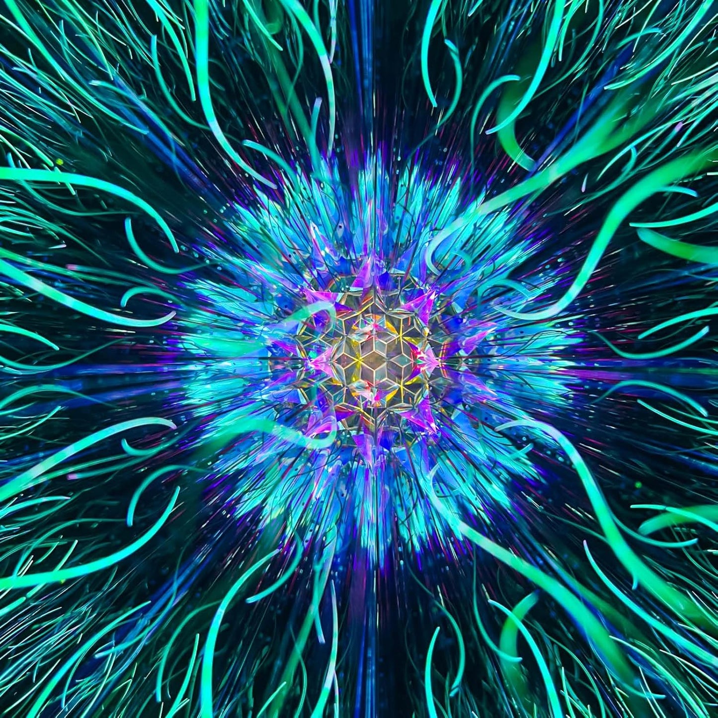 10" Aurora Kaleidoscope for Adults,Tiffany Stained Glass Handmade Adult Kaleidoscope with Gift Box,Wedding for Bestie Man Woman Girlfriend Boyfriend Mom