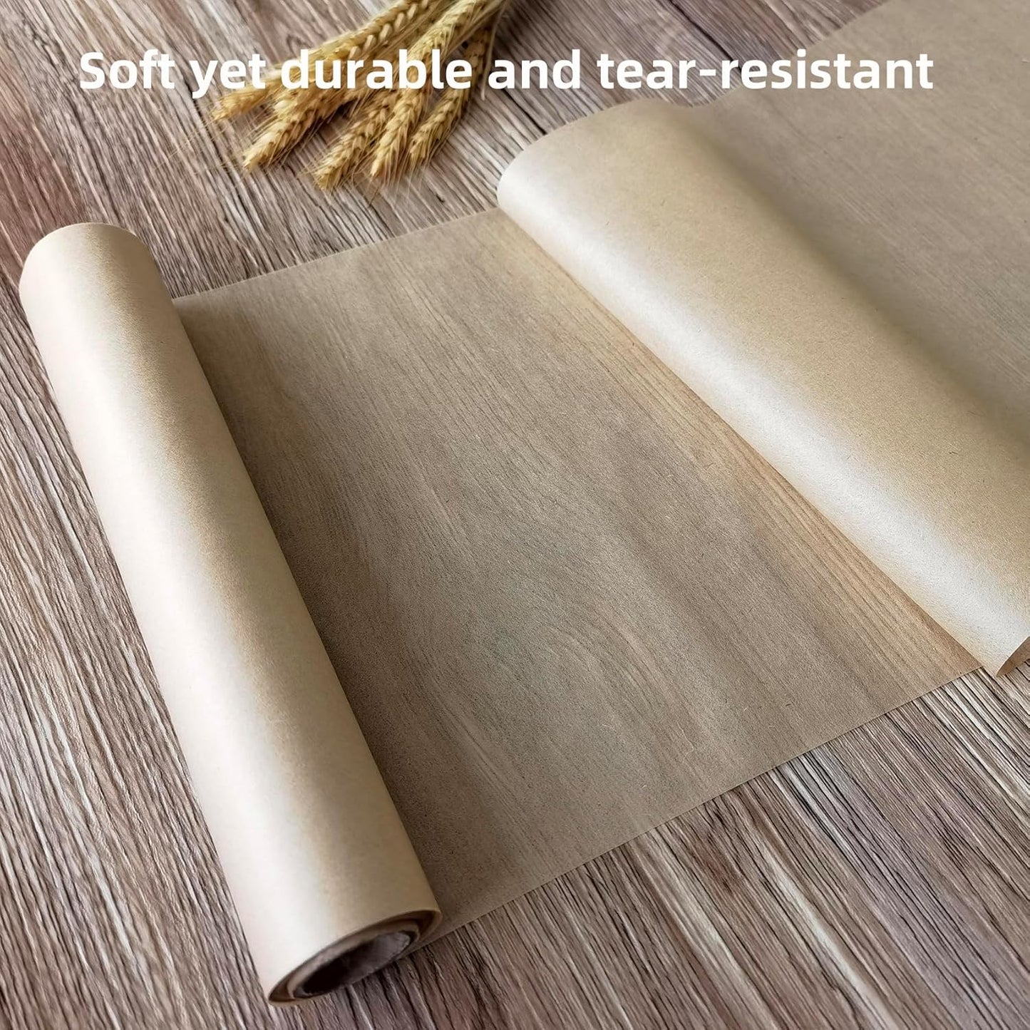 MLNSUNNY 13.8" x 787" Antiqued Tea Bag Paper Roll - Wet Strength Tissue for DIY Art, Tracing, Collage, Book Binding Repair | Handmade Lanterns & Cyanotype | Vintage Craft Decorative Paper