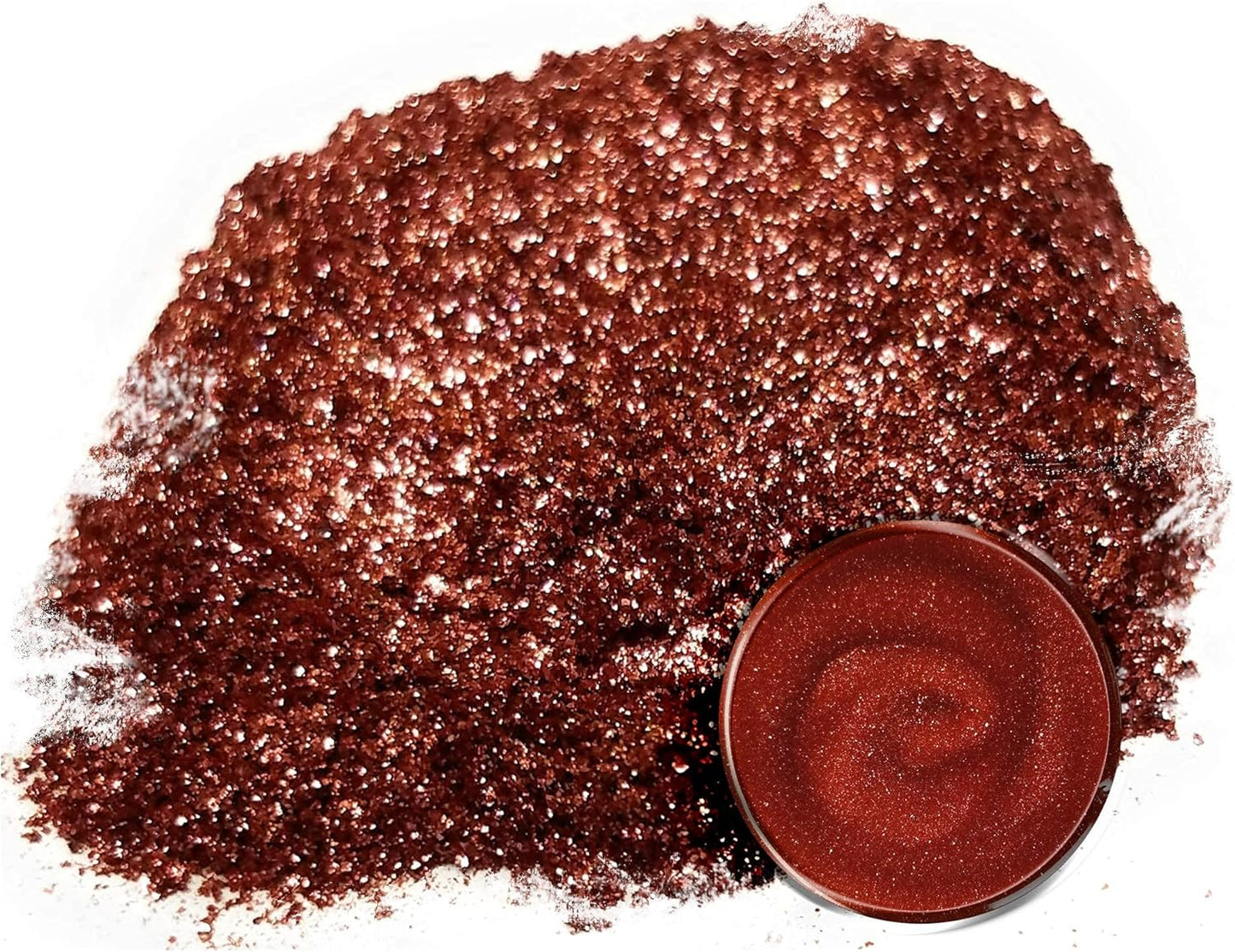 Eye Candy Pigments Premium Copper Mica Powder - Yasuya Copper (25gr) - for Epoxy, Resin, Soap, Paint, Woodworking, Acrylic Pouring, Bath Bombs, Fishing Lures - DIY Arts and Crafts Additive