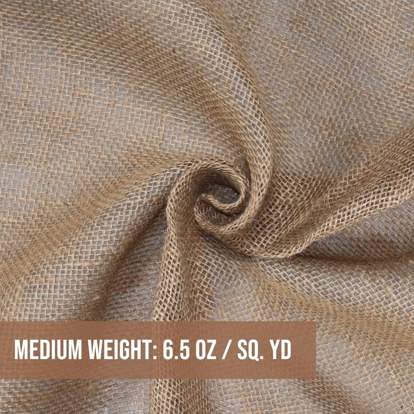 Garden Burlap Roll, 60" x 50 Feet Natural Jute Burlap Fabric Roll for Gardening Raised Bed Liners,Seed Cover,Edging,Weed Barrier,Aisle Runner Plant Cover Tree Protections (60" x 50 Feet)