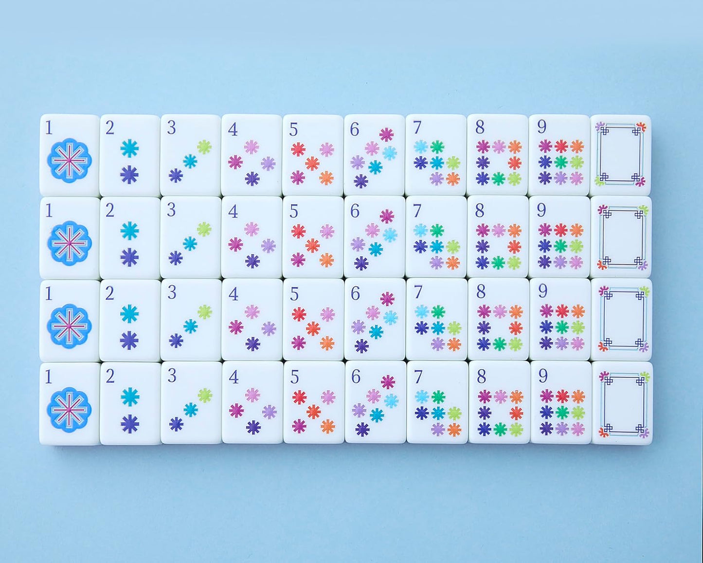 Kaleidoscope Mahjong Tile Set