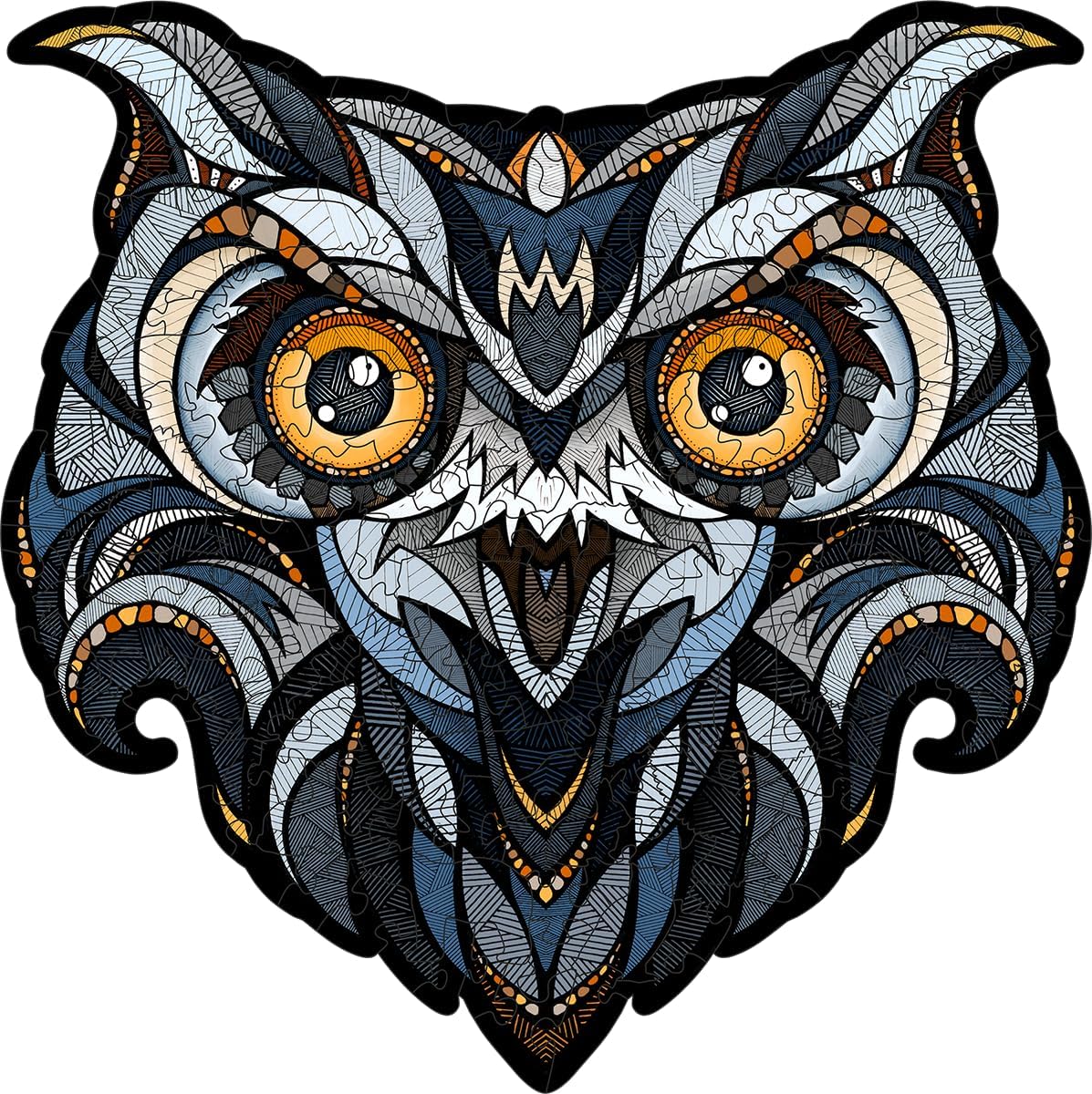 EWA Home Décor – Eagle Own Small 125 Pieces – Wooden Jigsaw Puzzle for Adults – Perfect for Artistic Home Decoration and Mindful Relaxation