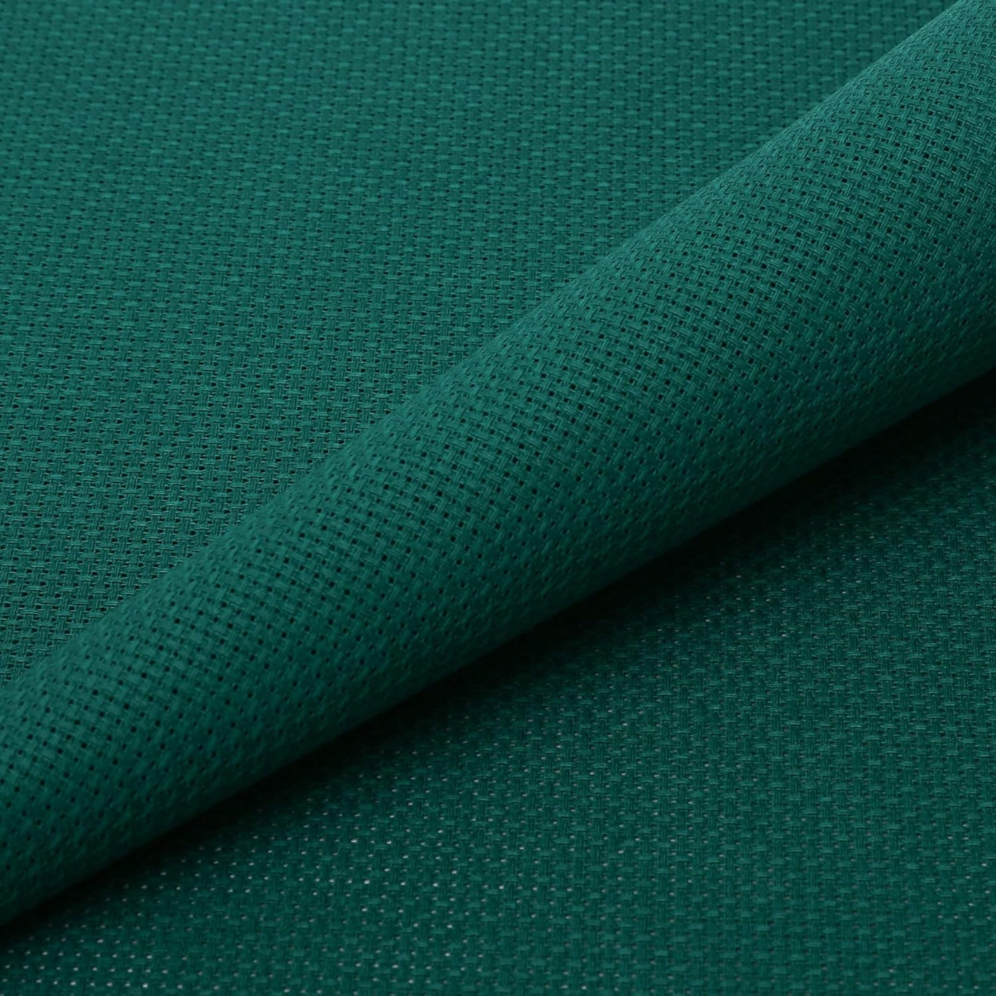 Aida Cloth 14 Count Cross Stitch Fabric,19×28inch (14CT, Green)