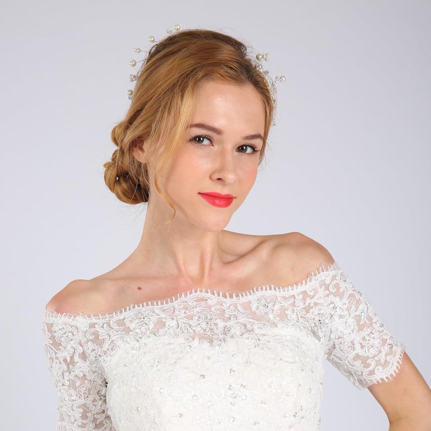 Seamless Photography Background Paper Roll, Blue Photo Paper Backdrop for Photography, Video and Streaming (Artic White, 53" x16')