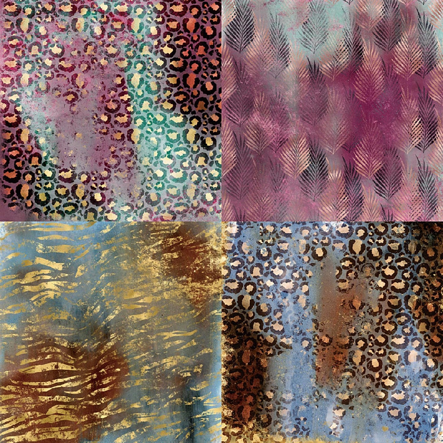 YASMEN 6"x6" Scrapbook Paper Pad - 24 Sheets of Patterned Cardstock for Card Making, Scrapbooking, Junk Journal, DIY Gift Cards - Single-Sided Decopodge Decorative Craft Paper