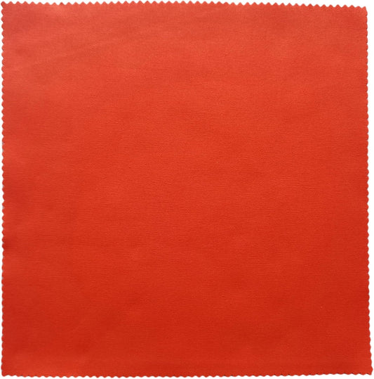 iNee Embroidery Fabric Squares Cotton, 10 Squares of 10 x 10-inch, Mango Orange