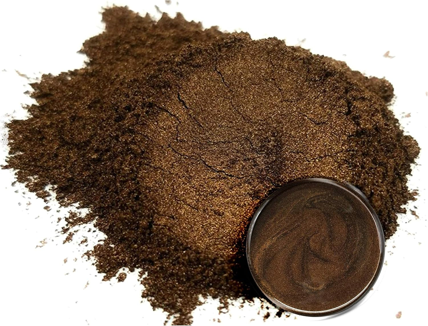 Eye Candy Premium Mica Powder Pigment “Bokuto Brown” (25g) Multipurpose DIY Arts and Crafts Additive | Woodworking, Epoxy, Resin, Bath Bombs, Soap, Nail Polish, Lip Balm (Bokuto Brown, 25g)