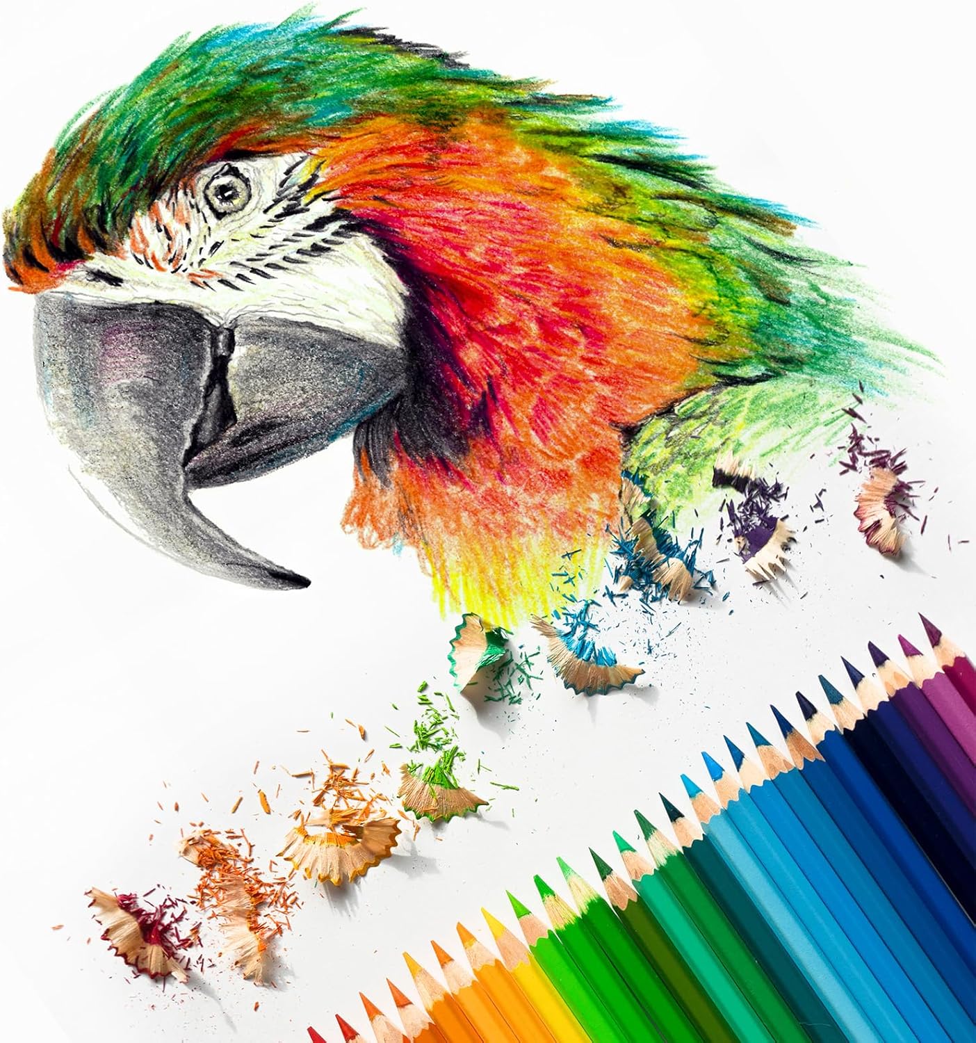 PATIKIL Watercolor Pencil, 6Pcs Water Soluble Pencils for Blending, Coloring, Sketch Drawing, Painting, Pale Pink