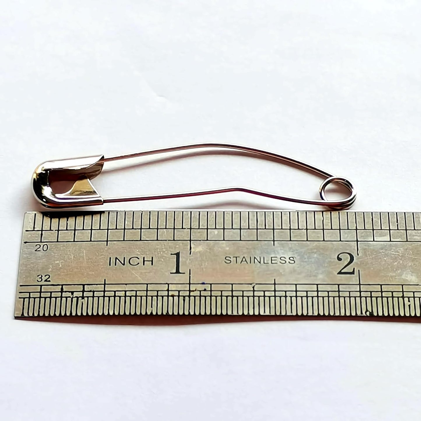 Curved Safety Pins for Quilting,Basting Pins for Quilting Curved,Size 3,50-Count