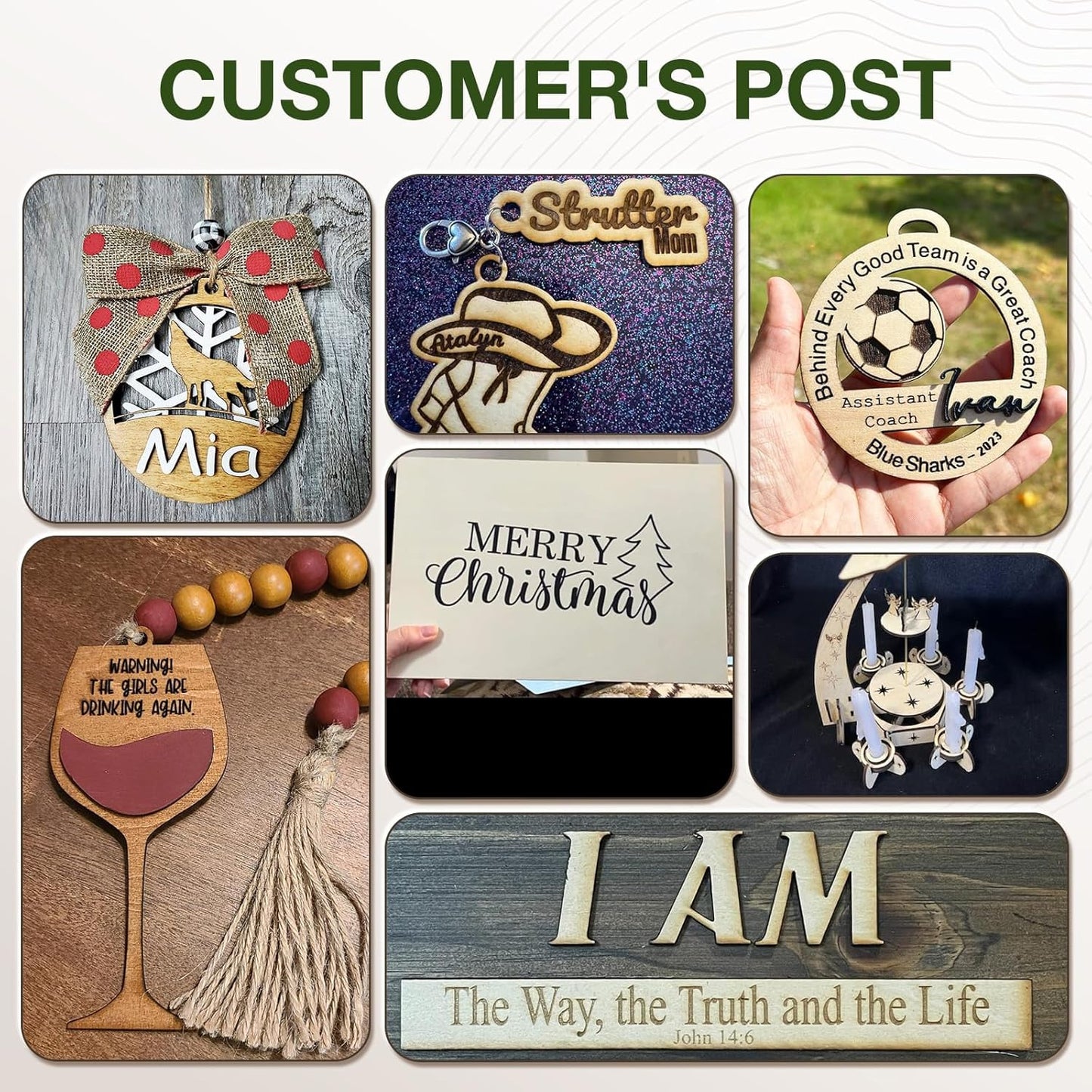 4 Pack Birch Plywood Sheets, 12 x 16 x 1/8 Inch, 3mm Plywood for Laser Cutting, Thin Unfinished Wood Sheets for Architectural Models, Wood Burning and DIY Wood Crafts