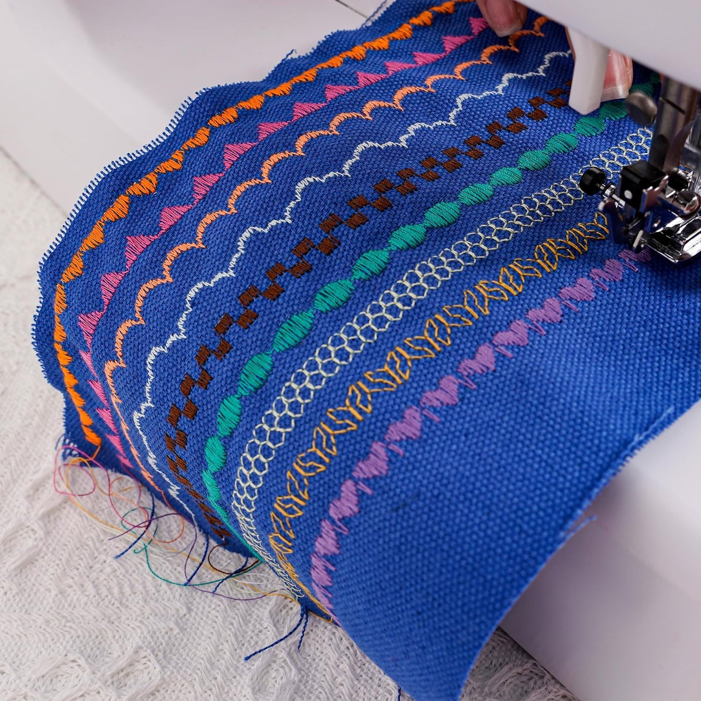 10 Pcs Sewing Thread, All Purpose Sewing Thread,40 wt, Assorted Colors Each 800 Yards of Polyester Threads for Sewing Machine, Hand Stitching, Quilting, Serger (Purple Color System)