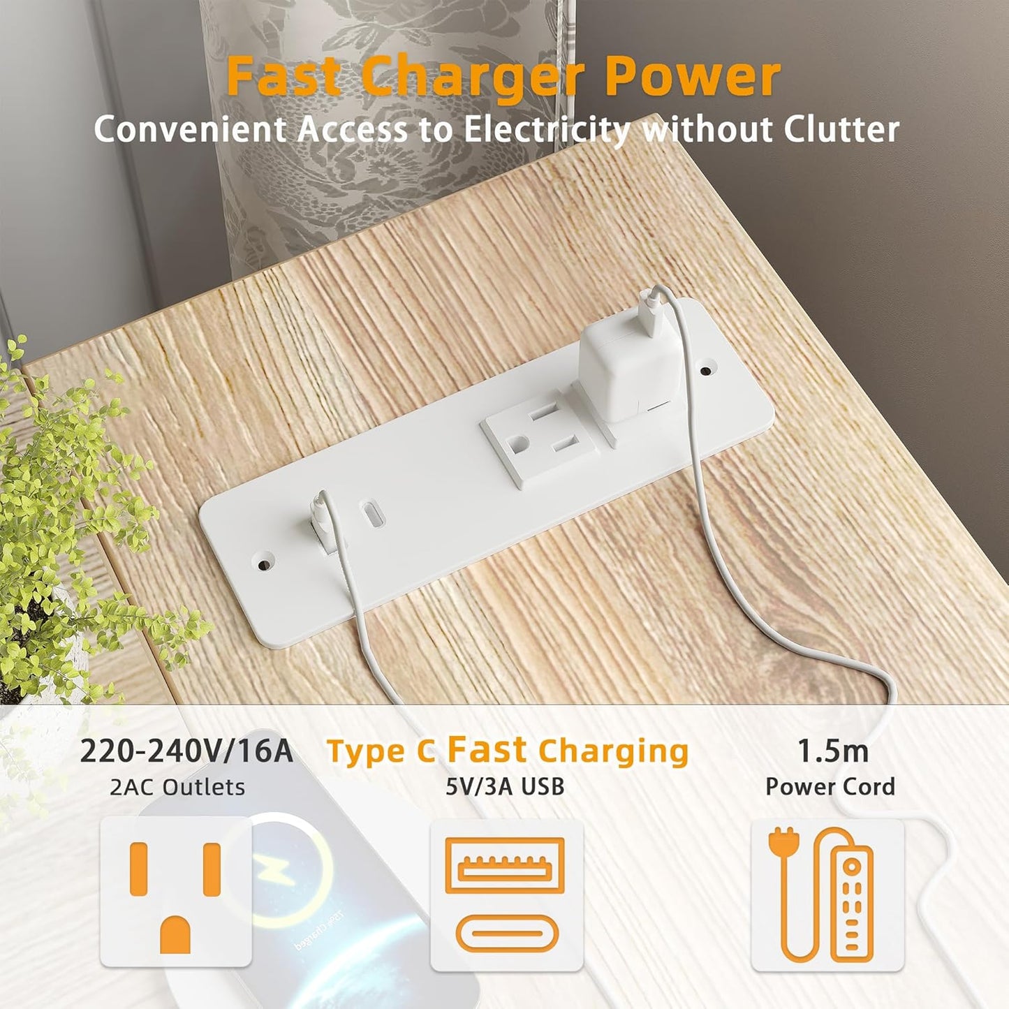 TIQLAB L Shaped Computer Desk with Power Outlets, 40 Inch Small Corner Desk with Reversible Shelves, Gaming Desk Computer Table Study Writing Table for Home Office Bedroom Small Space, Maple