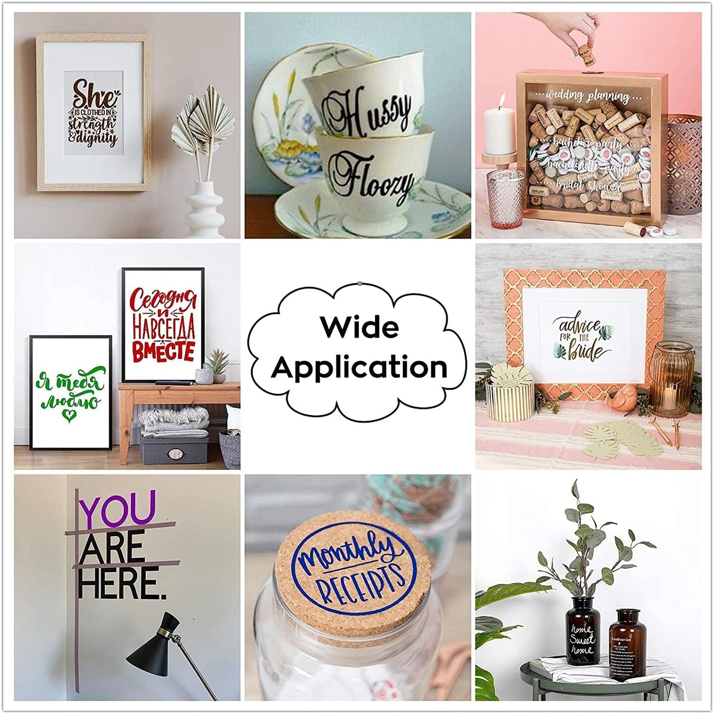 HTVRONT Green Permanent Vinyl, 12 Pack Lime Green Vinyl for Cutting Machine - 10 Glossy Lime Sheets 12" x 12"& 2 Transfer Tape Sheets for Craft Cutter, Party Decoration