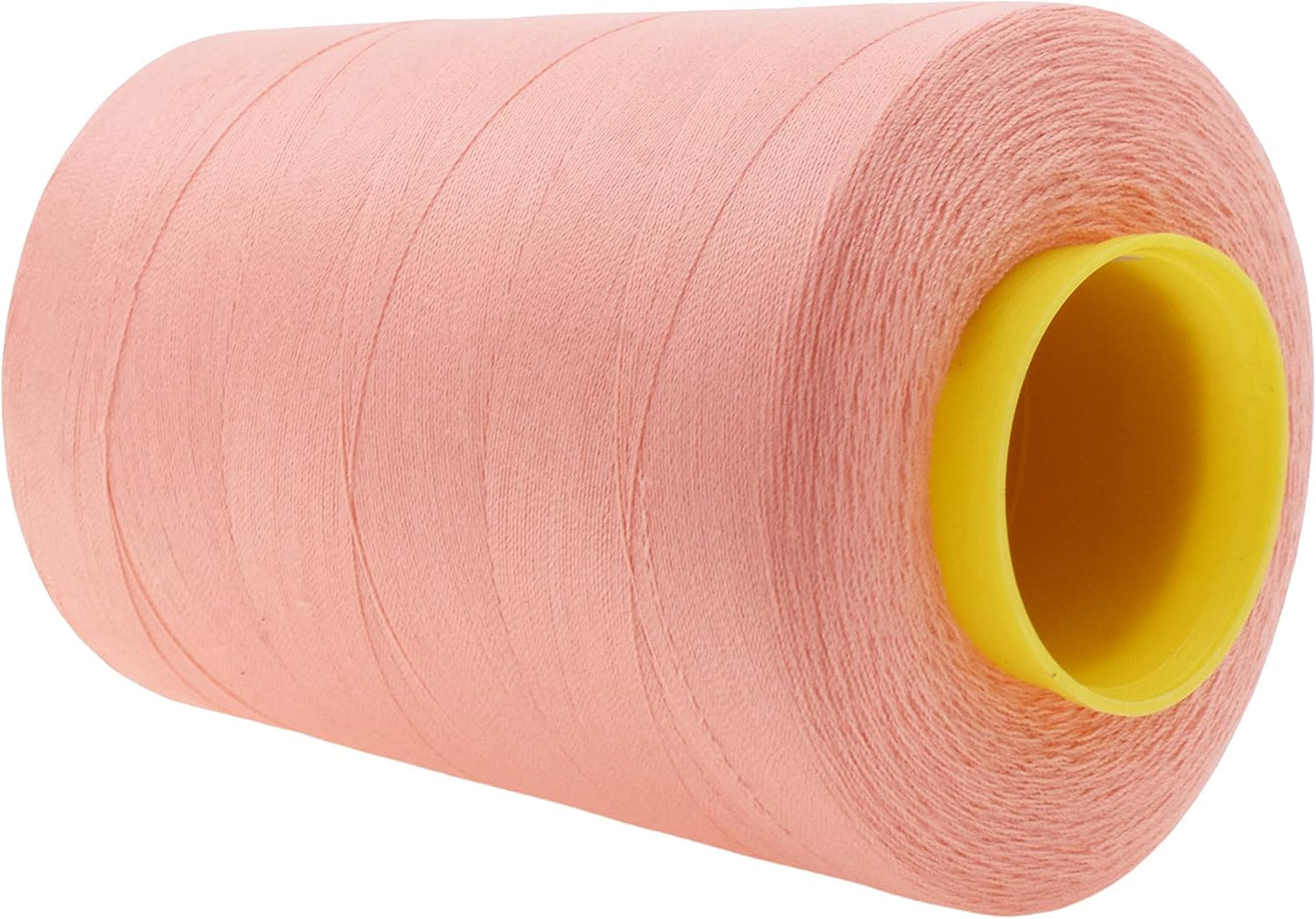 Mandala Crafts 4 Pack of Serger Threads Cones Spools - 40S/2 24000 Yards Polyester Blush Threads for Sergers Machine and Overlock Quilting Sewing Machine