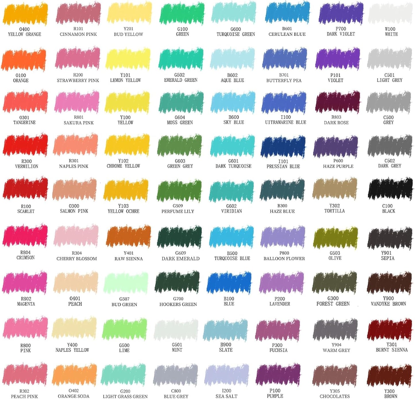 Artecho Oil Pastels Set of 72 Colors, Soft Oil Pastels for Art Painting, Drawing, Blending, Art Supplies for Artists, Beginners, Teachers (10 x 70 mm)