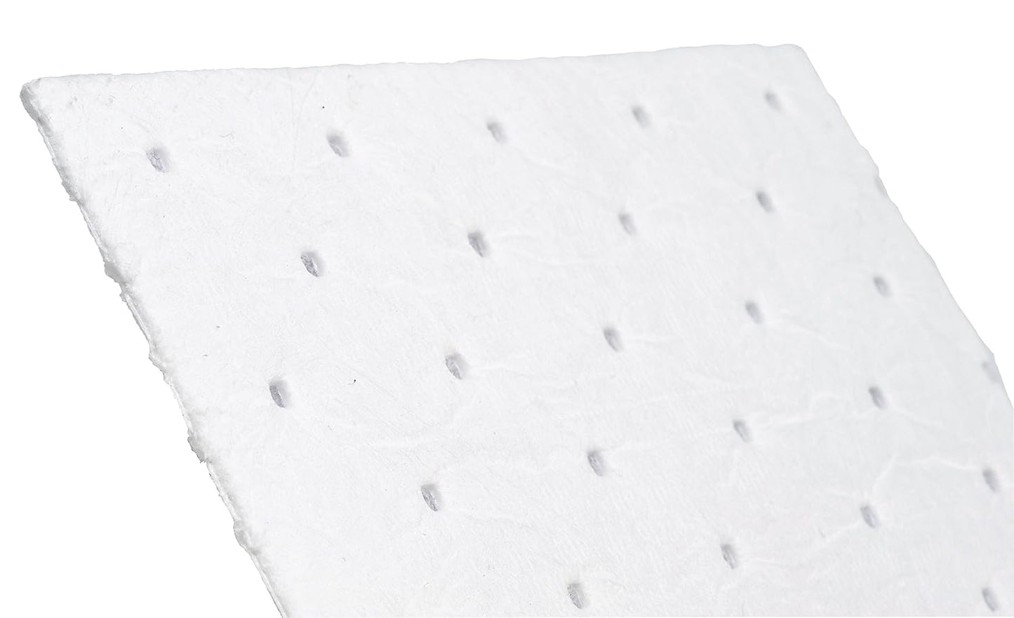 Brady SPC BPO100 15" x 17" Heavy Weight Economical Oil Only Absorbent Pads - 100 ct