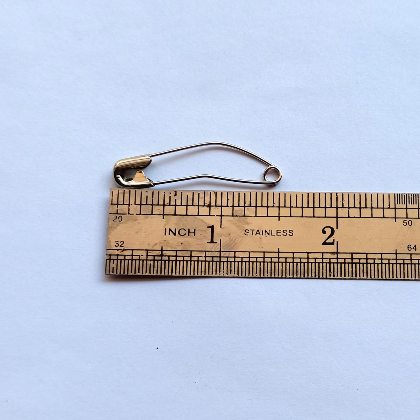 Curved Safety Pins for Quilting, Basting Pins, Size 2, 100-count