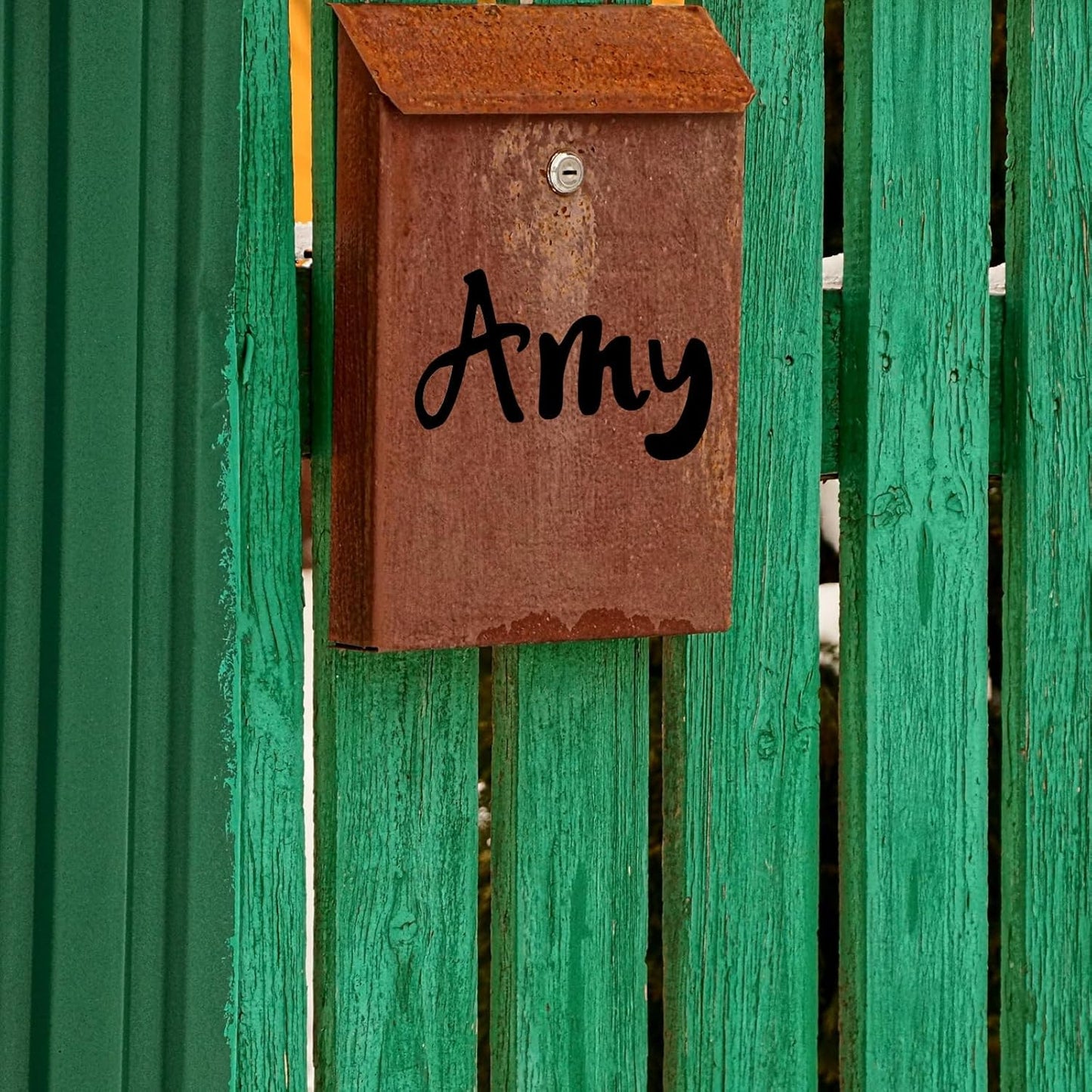 Outus 576 Pieces 8 Sheets Letters Stickers Self Adhesive Vinyl Letter Alphabet Number Stickers Mailbox Numbers Sticker, Decals for Classroom Decor, Sign, Door(Black,4 Inch)