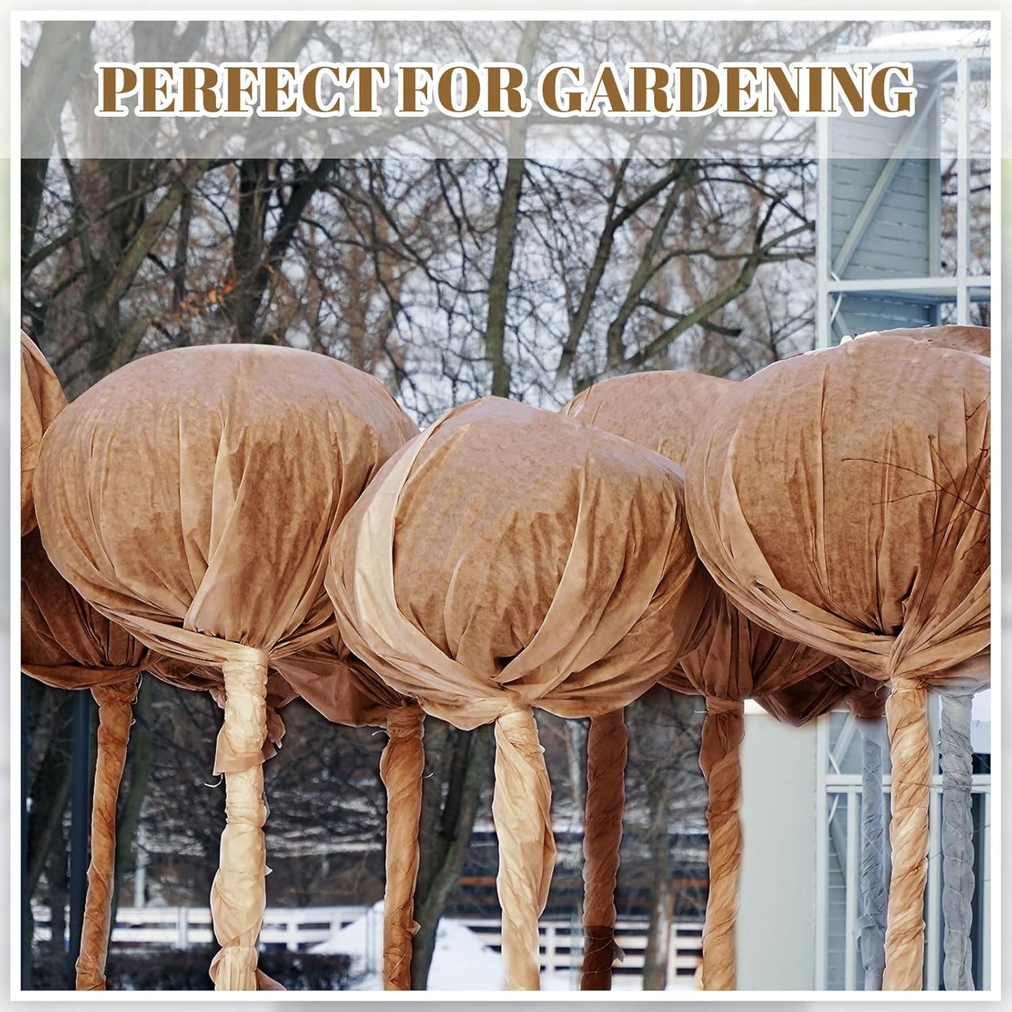 Buryeah Burlap Fabric Roll 40" Wide x 150 ft for Aisle Runner Gardening Burlap Banner Tree Wrap,Tablecloth,Carpets Multipurpose Natural Jute Roll for Wedding Craft DIY Garden Raised Bed Liners