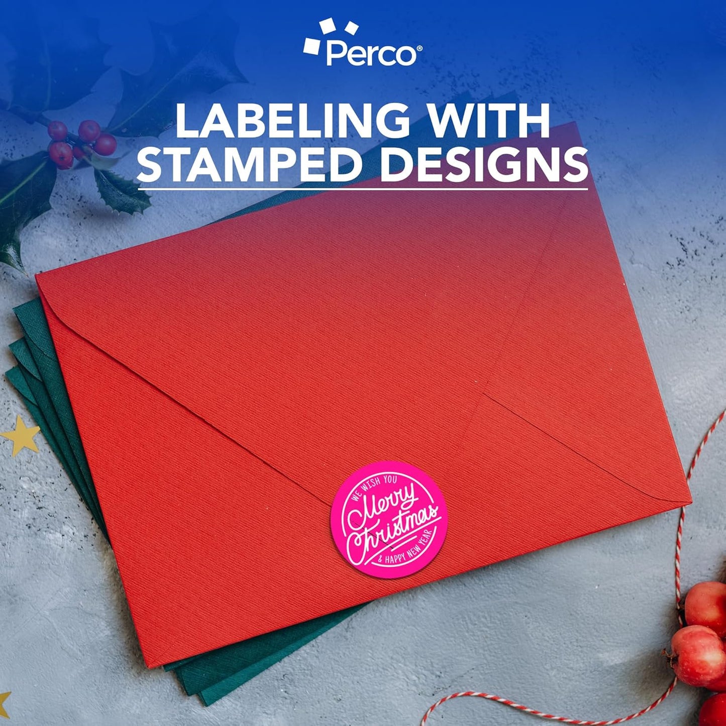 Perco Fluorescent Pink 3-Inch Perforated Circle Dot Sticker Labels — 10 Rolls, 5,000 Round Stickers — with Permanent Adhesive for Moving Boxes, Sale Signage, Displays, Status Messaging—Made in USA