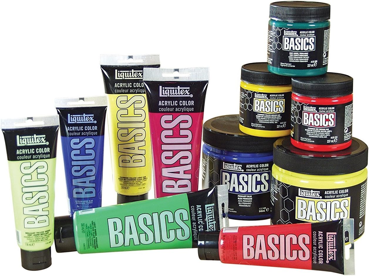 Liquitex BASICS Acrylic Paint, 118ml (4-oz) Tube, Raw Umber