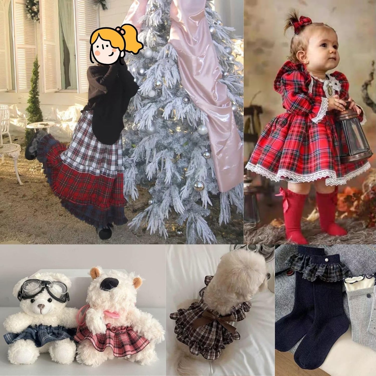 Gingham Ruffle Lace Trim Pleated Lace 5 Yards Gathered Gingham Fabric Edge Ribbon Trim for Dresses, Wedding Gowns, Crafts, Home Decor (Black)