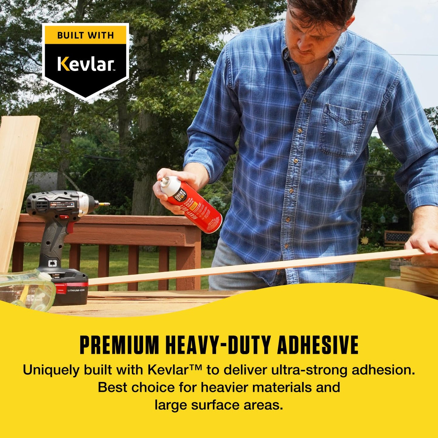 Great Stuff™ Heavy-Duty Web Adhesive 3-Pack - 14 oz - Aerosol