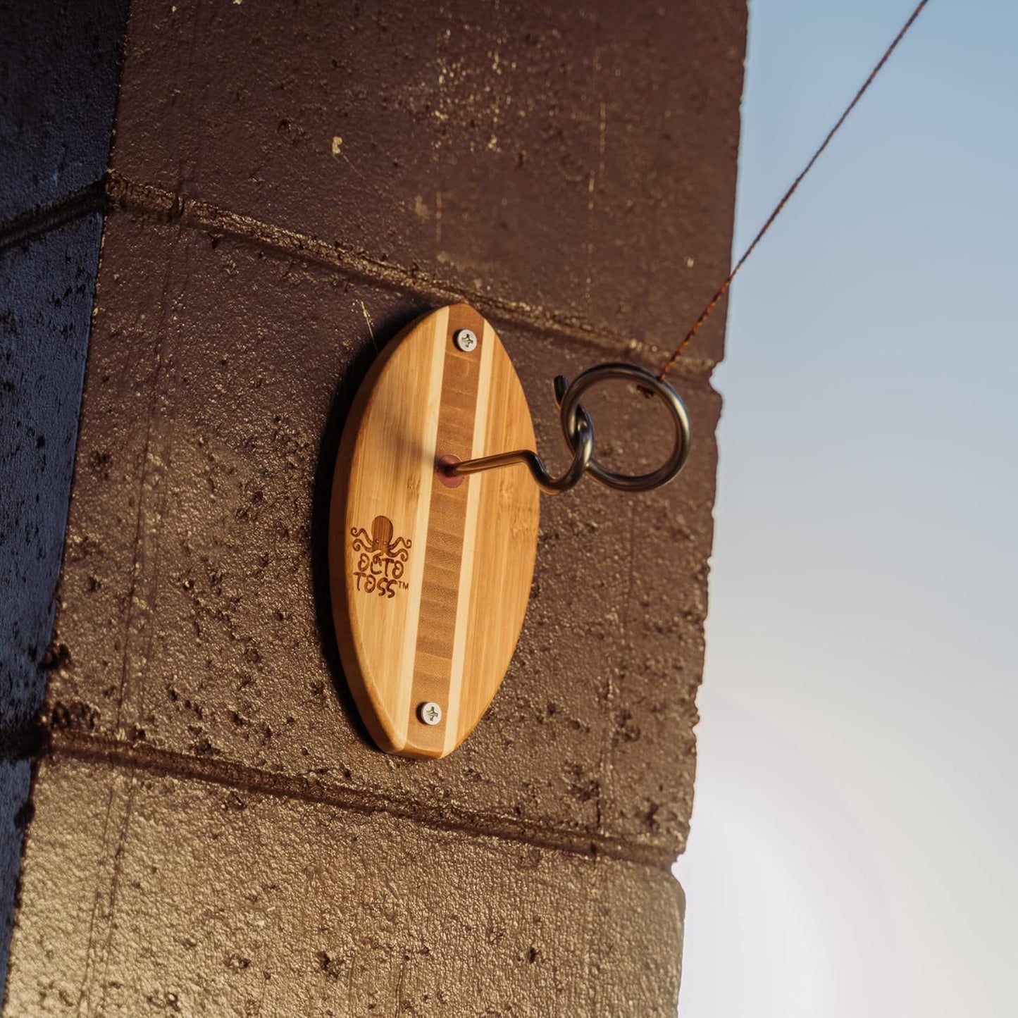 Hook and Ring Game Women and Man Cave Game Room Decor, Ring Game on a String for Game Room Games. Hook and Ring Toss Game Stocking Stuffers for Kids, and Gifts for Men Who Have Everything