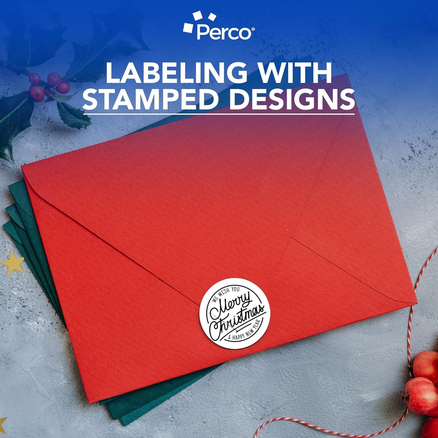 Perco White 3-Inch Perforated Circle Dot Sticker Labels — 10 Rolls, 5,000 Round Stickers — with Permanent Adhesive for Moving Boxes, Sale Signage, Displays, Status Messaging—Made in USA