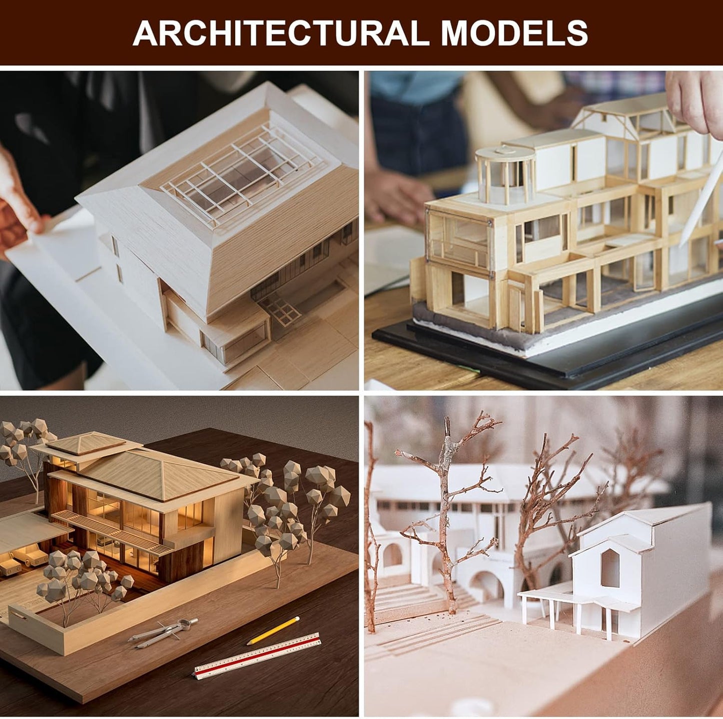 Basswood Sheets 8 Pack 12×12 x 1/4 Inch Unfinished Plywood Sheets Thin Craft Wood Board Laser Engraving Blanks Balsa Wood Sheet for Laser Cutting and Engraving, Wood Burning, Architectural Models