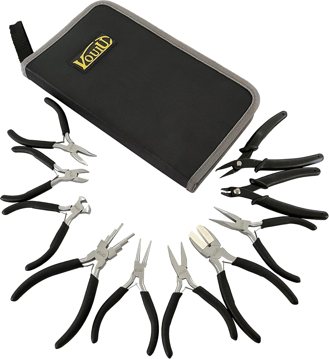 10-Piece Jewelry Pliers Set Jewelry Making Tools