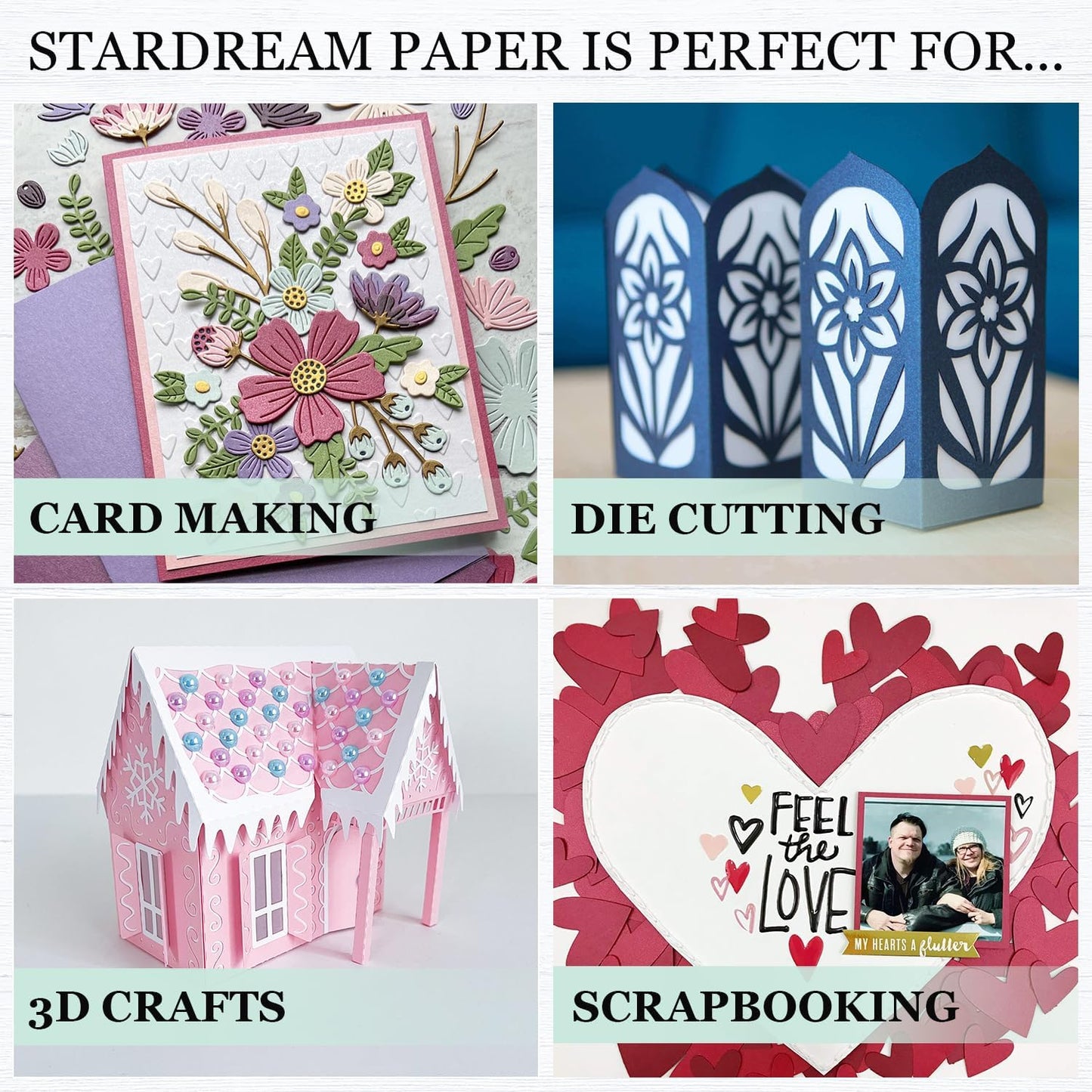 Cardstock Warehouse Stardream Coral Cardstock Paper - 25 Sheets, 8.5 x 11" – 105 lb / 284 GSM Premium Metallic Coral Card Stock for High-end Printing, Card Making, Die-cutting & DIY Projects