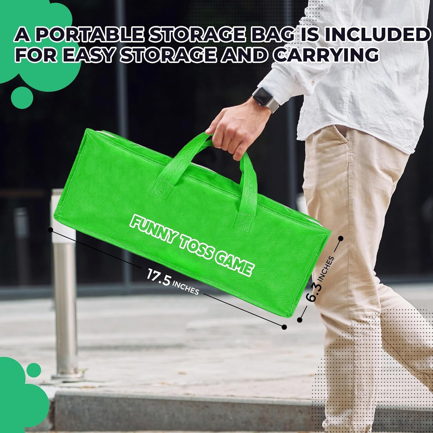 Bean Bag Toss Game for Kids, Outside Toys for 3 4 5 6 7 8 Years Old Boys Girls, Fun Outdoor Activities Game for for Family Party, Ideal Birthday for Ages 4-8 Toddlers