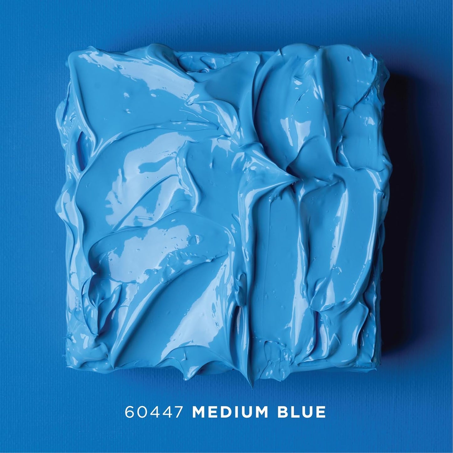 FolkArt Super Thick Acrylic Paint with a Textured Finish, Medium Blue, 4 oz