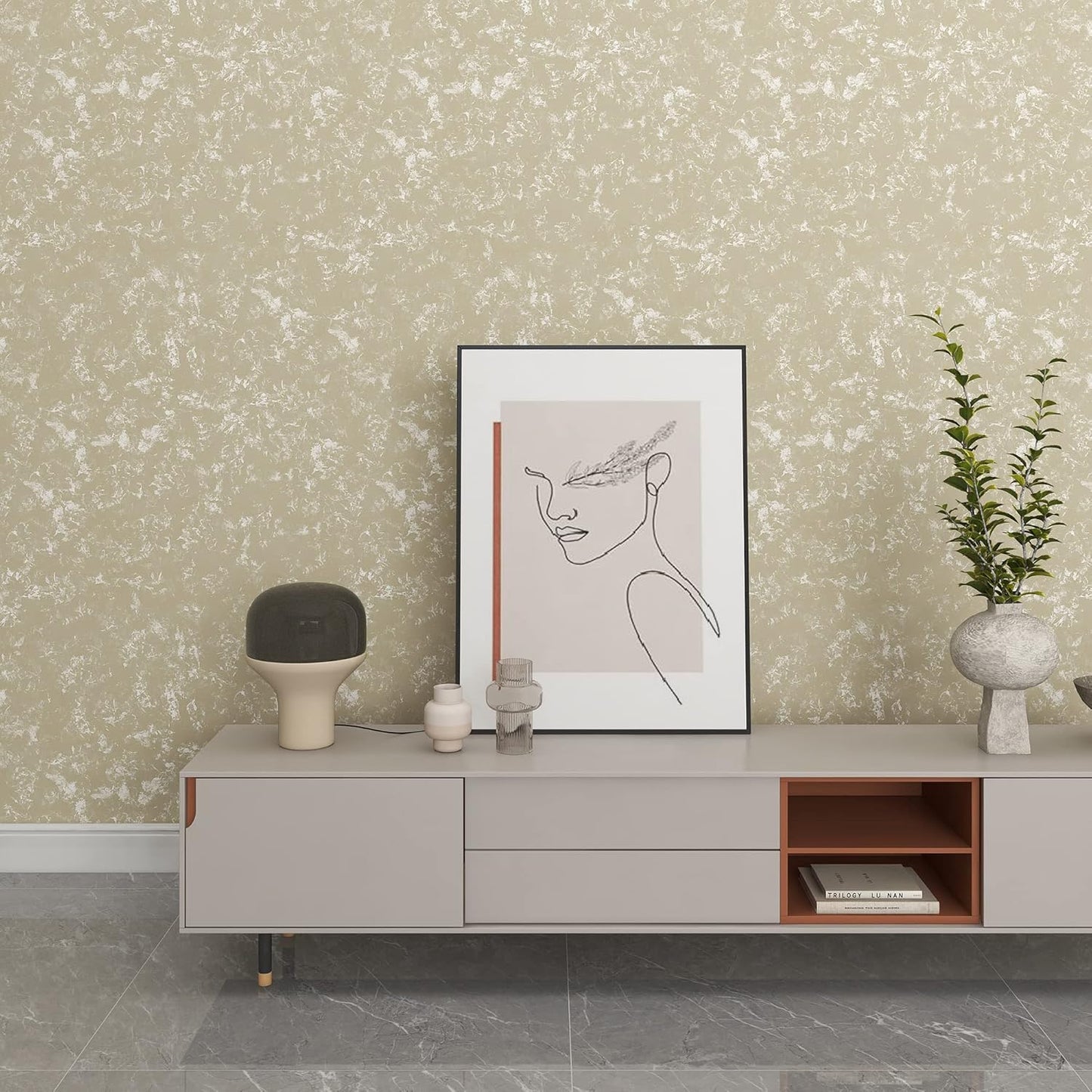 Hanroy Sponge Paint Roller Small 7" for Texture Painting Decorators Brush Tool, Fast and Easy Pattern Art Sponge Roller for Home Wall(M90FT)