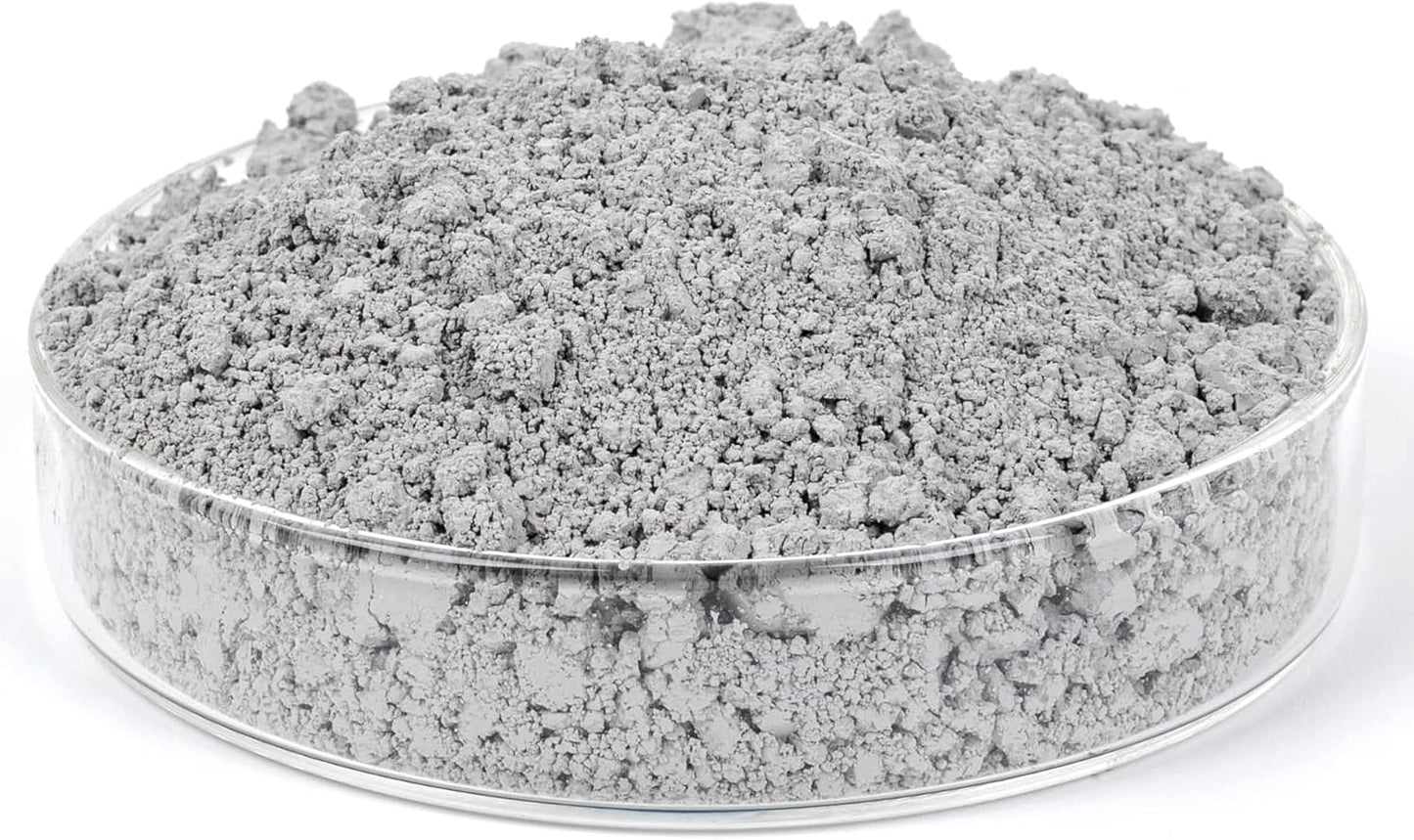 GOODTAKE Grey Iron Oxide Pigment Powder for Concrete, Cement Dye Color for Pastel Tile Paint, Mortar Grout (Grey, 4 oz)