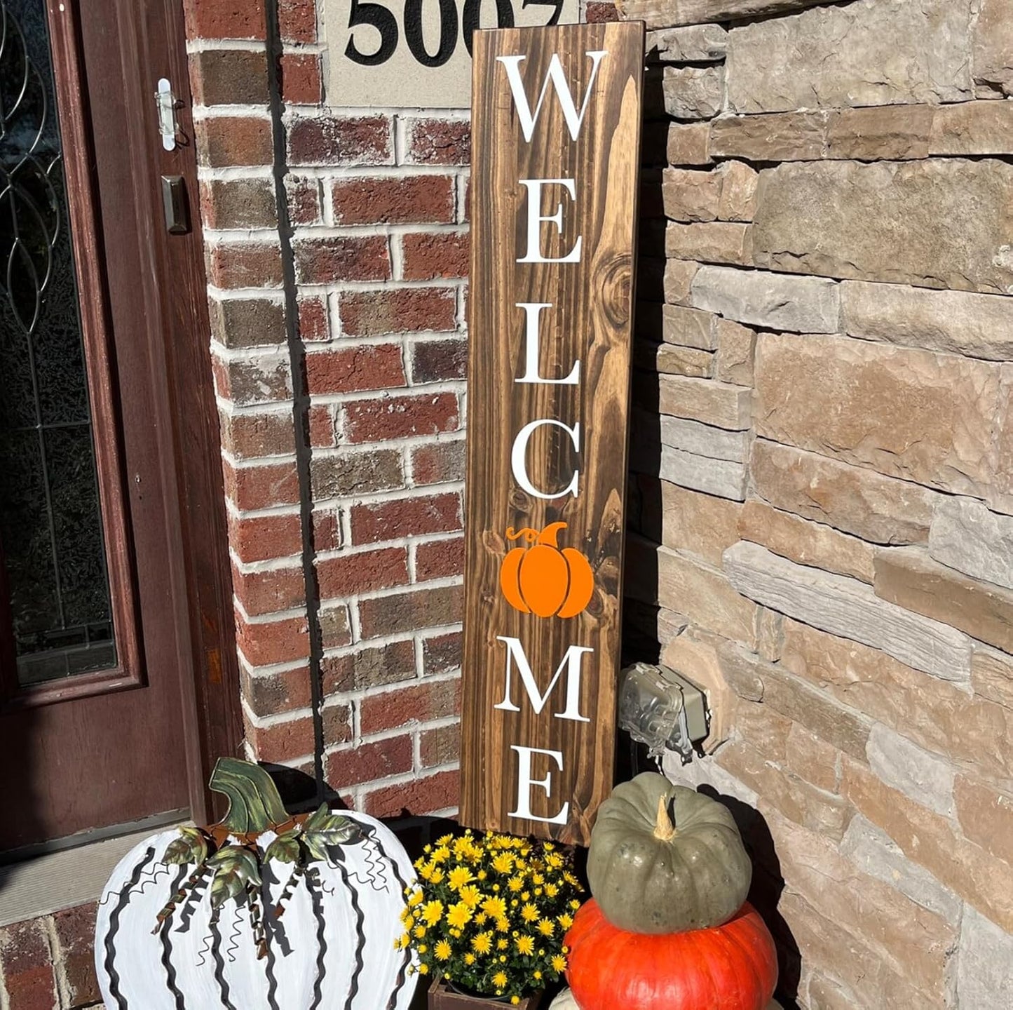 Fall Stencils for Painting on Wood Pumpkin Stencil Thanksgiving Stencils for Porch Wood Sign Door Hanger Decor