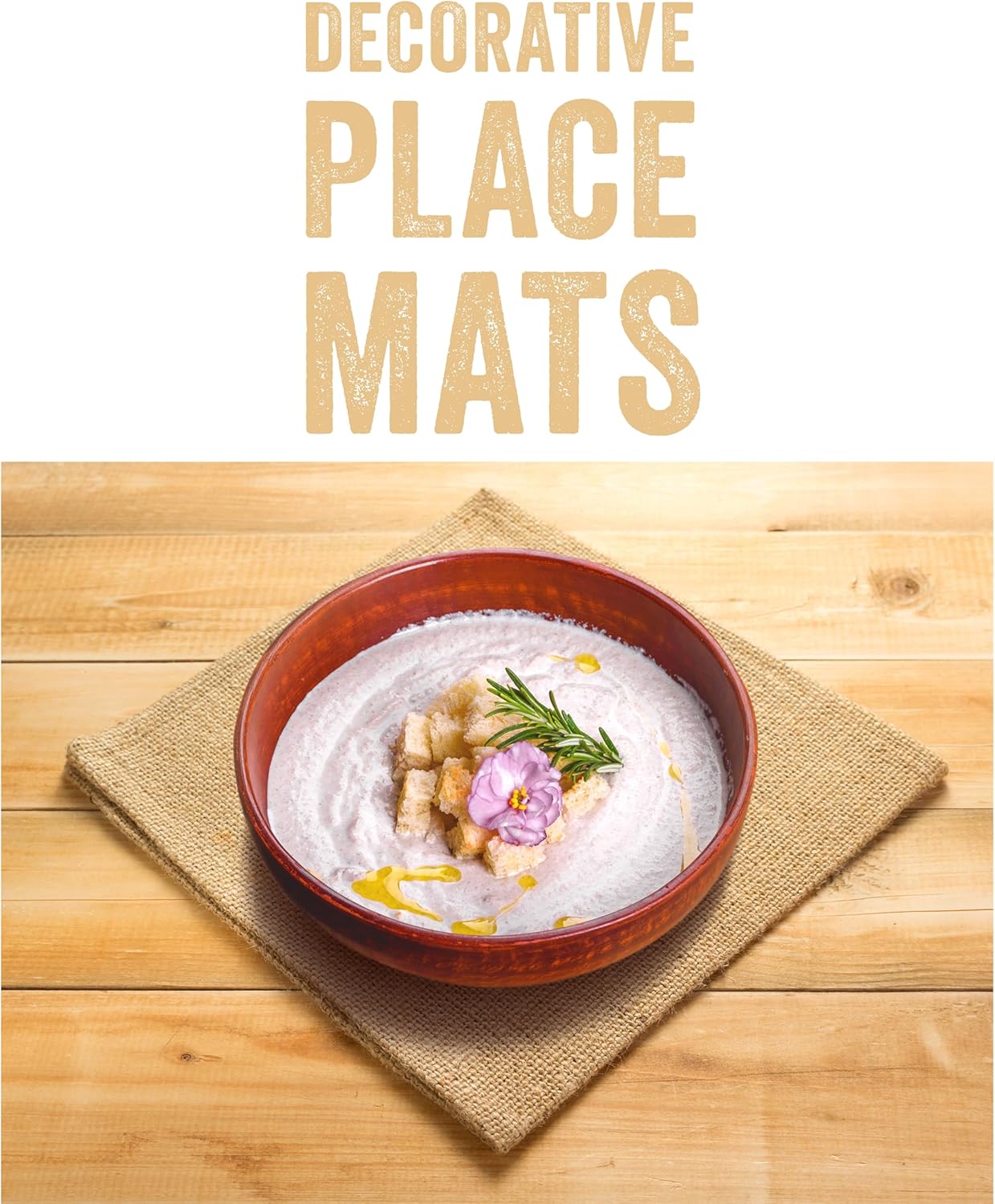 VViViD Burlap Fabric Roll (2” x 35ft) Natural Jute for DIY Crafts, Wedding Decorations, Gift Wrapping & Home Accents