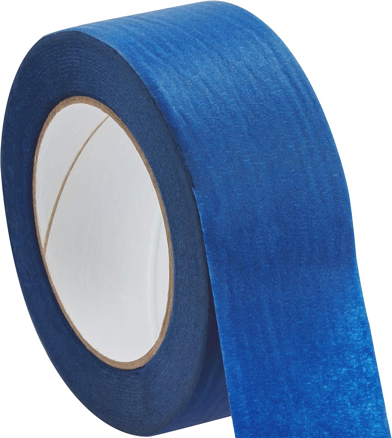 No-Residue 2 Inch, 60 Yard Blue Painters Tape 1 Pk. Easy-Tear, Pro-Grade Removable Masking Tape Great for Home, Office, Commercial Contractor. Clean, Drip-Free Painting w/Wide Crepe Paper Rolls
