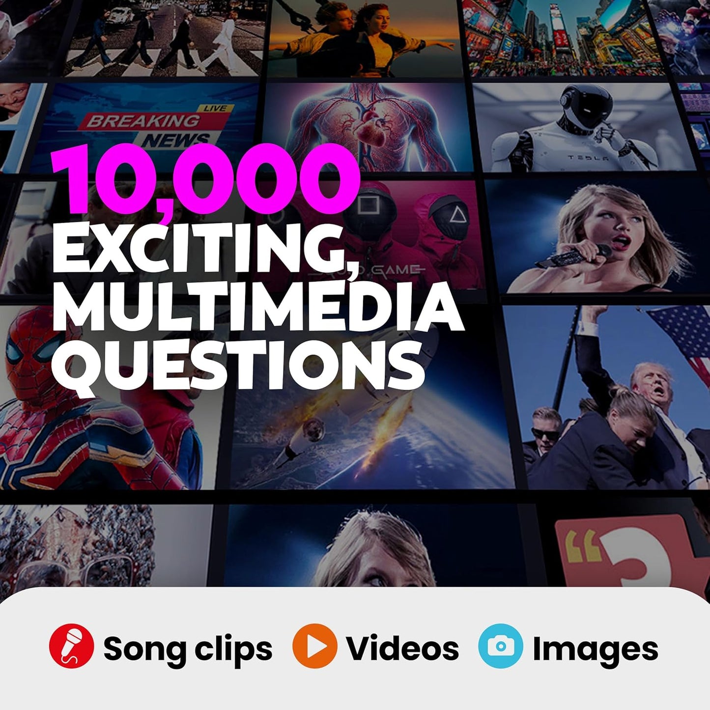 Outsmarted - The App-Connected TV Quiz-Show Board Game | Kids, Teens & Adults | Next-Level Game Night for Family & Friends | 2–24 Players | Age 8+ | 10,000+ Questions | 2025 Edition