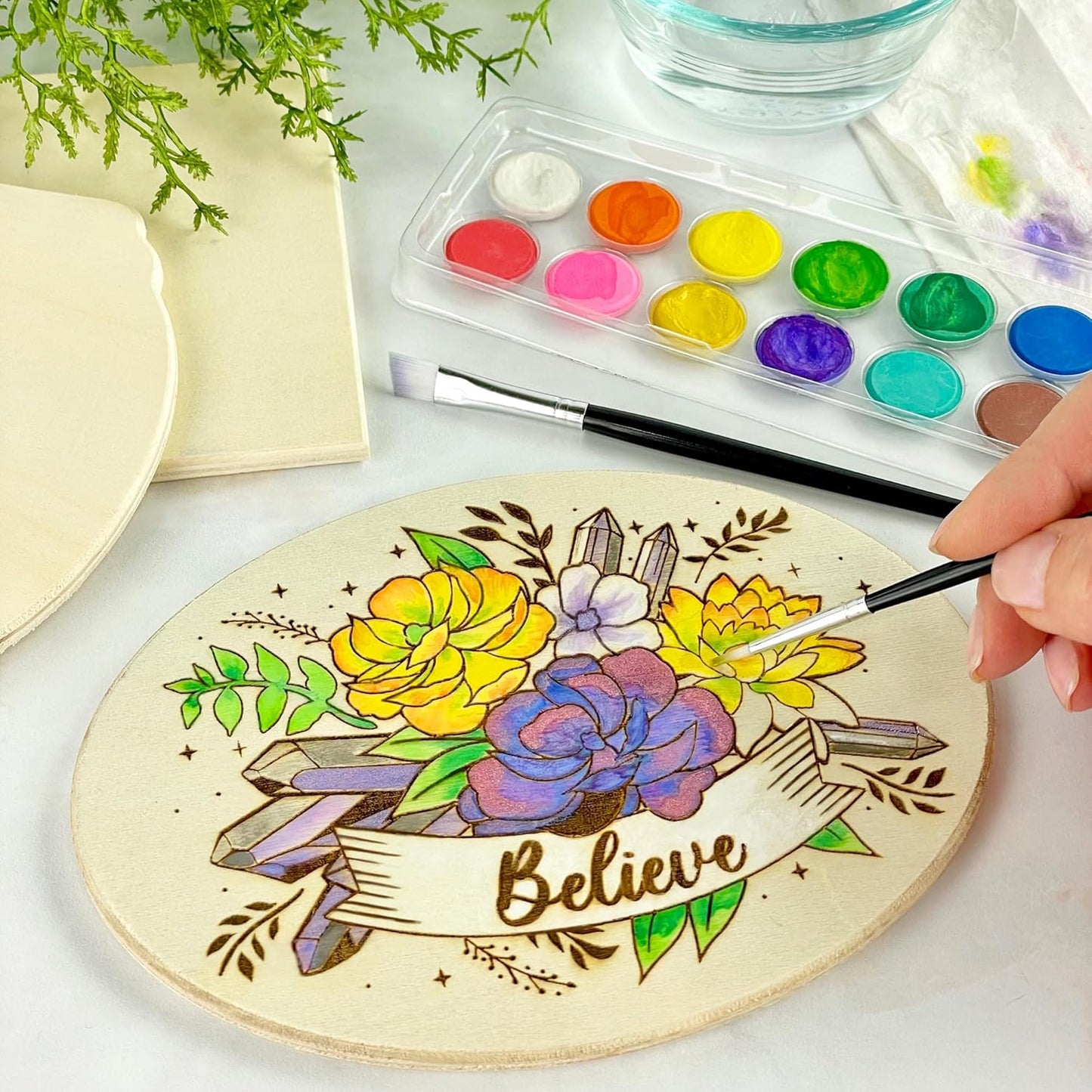 ArtSkills Wood Burning Tool Kit – 55 Piece Complete Woodburning Arts and Crafts Kit for Kids & Adults Cool Gifts for Teen Boys & Girls Fun Crafts DIY Projects