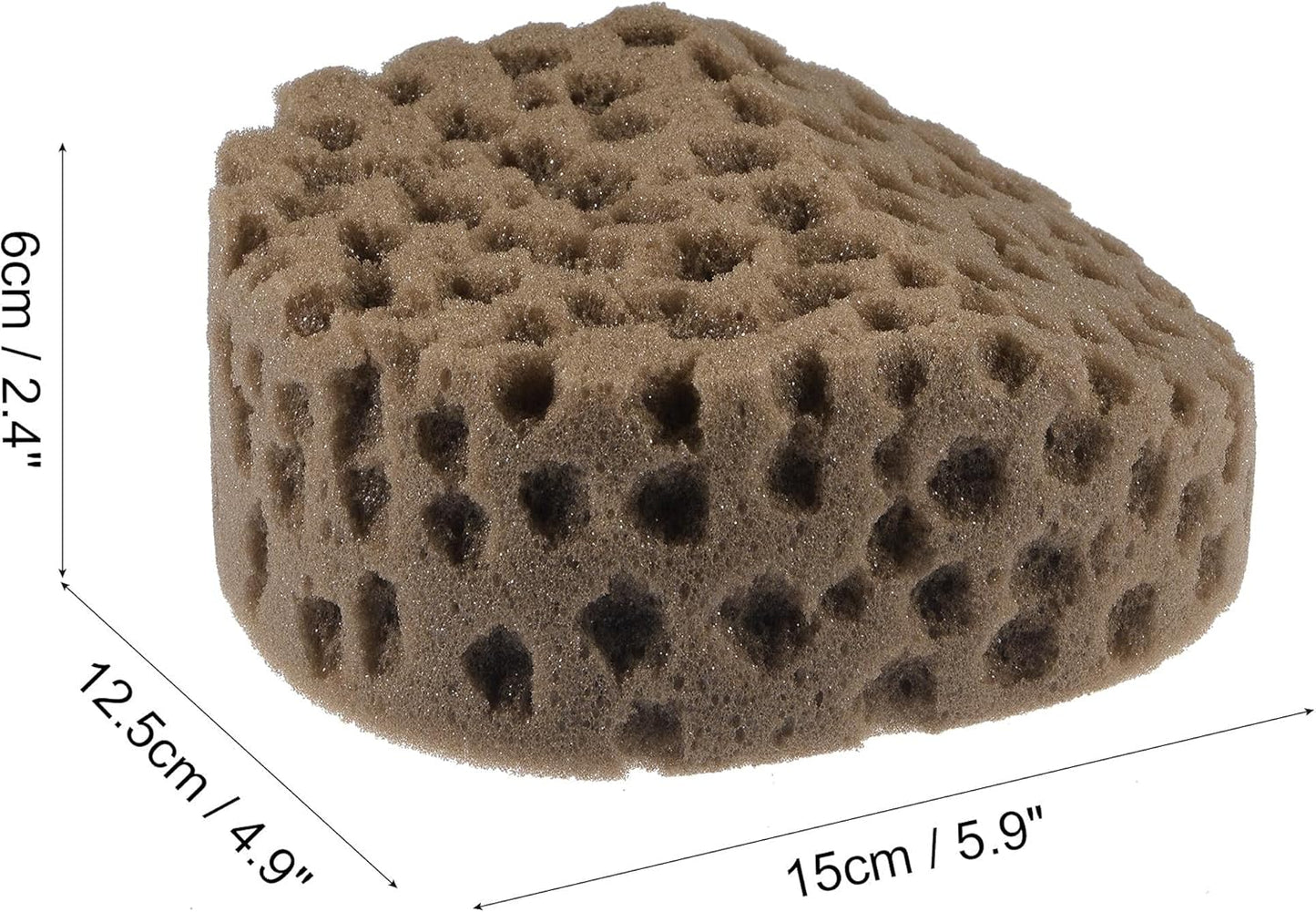 uxcell Knockdown Texture Sponge 5.9"x4.9" Faux Sponge Painting Supplies Drywall Patch Wall Ceiling Texturing 2Pcs