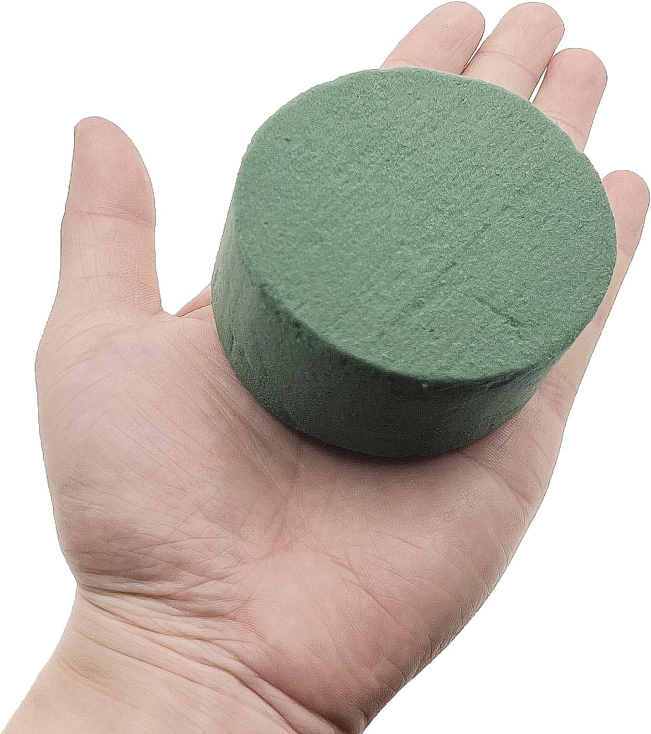 5 Pcs Floral Foam, MYYZMY 3 Inch Dry Wet Floral Foam Bricks Round for Artificial Flowers