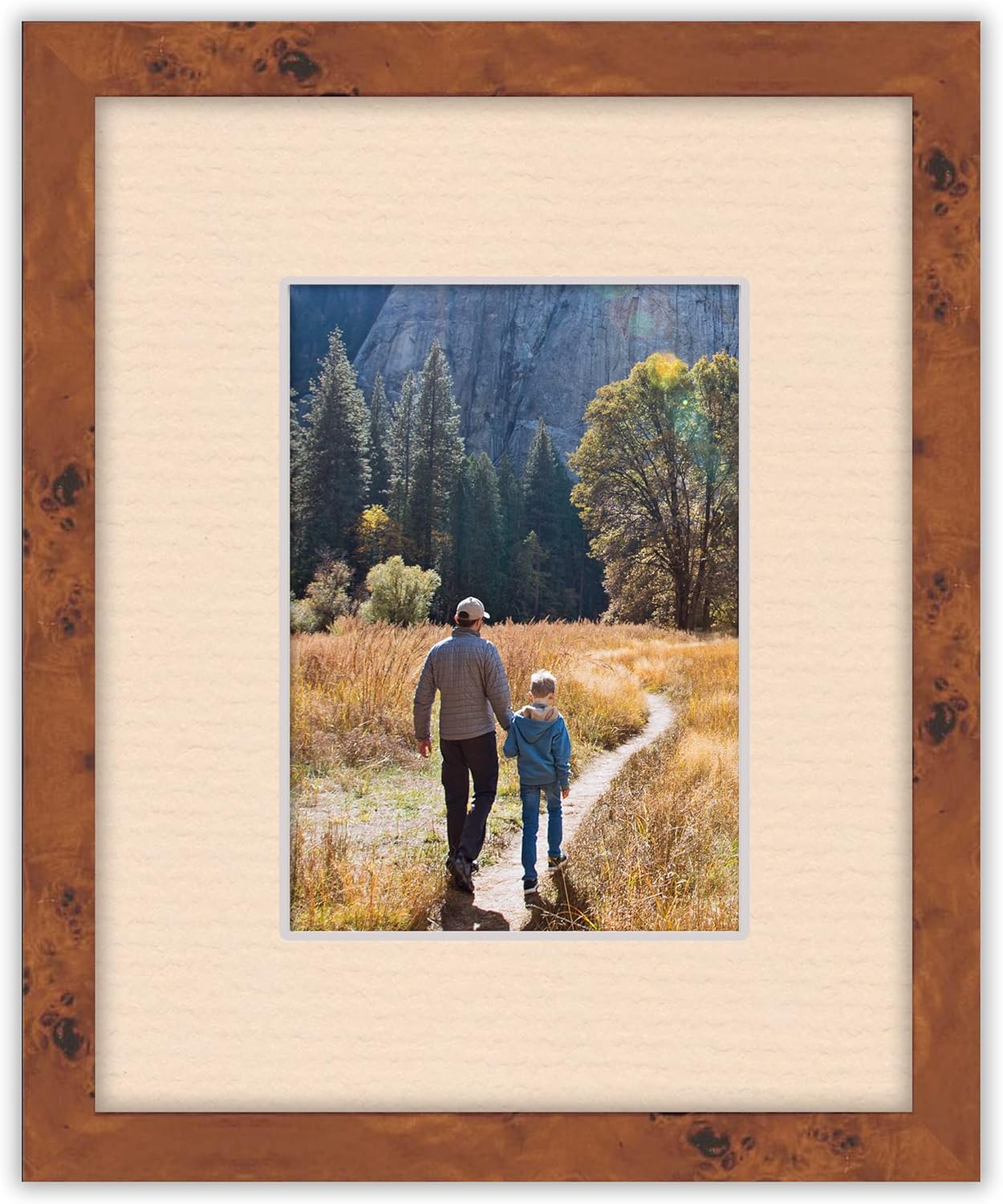 11x14 Mat Bevel Cut for 8.5x11 Photos - Acid Free Beige Precut Matboard - For Pictures, Photos, Framing - 4-ply Thickness