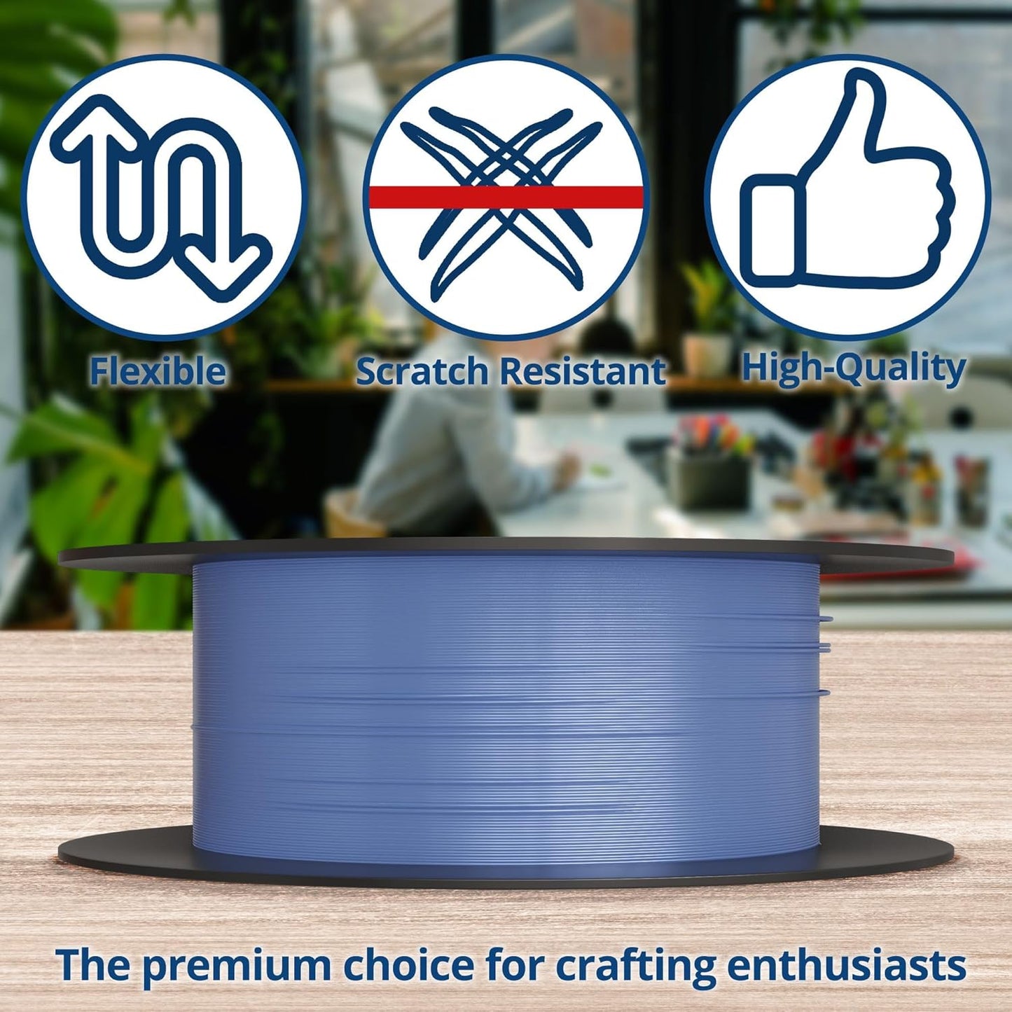 Soft Flex 49 Strand Beading Wire - Medium 0.19 Diameter - 100 Feet Nylon Design Wire