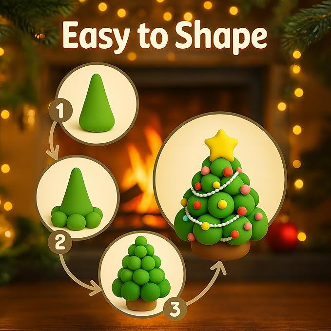 Air Dry Clay Kit 96 Colors for Kids, Lightweight and Non-Sticky Modeling Clay with Sculpting Tools and Storage Bags, DIY Arts and Crafts Gift for Boys and Girls Ages 3+