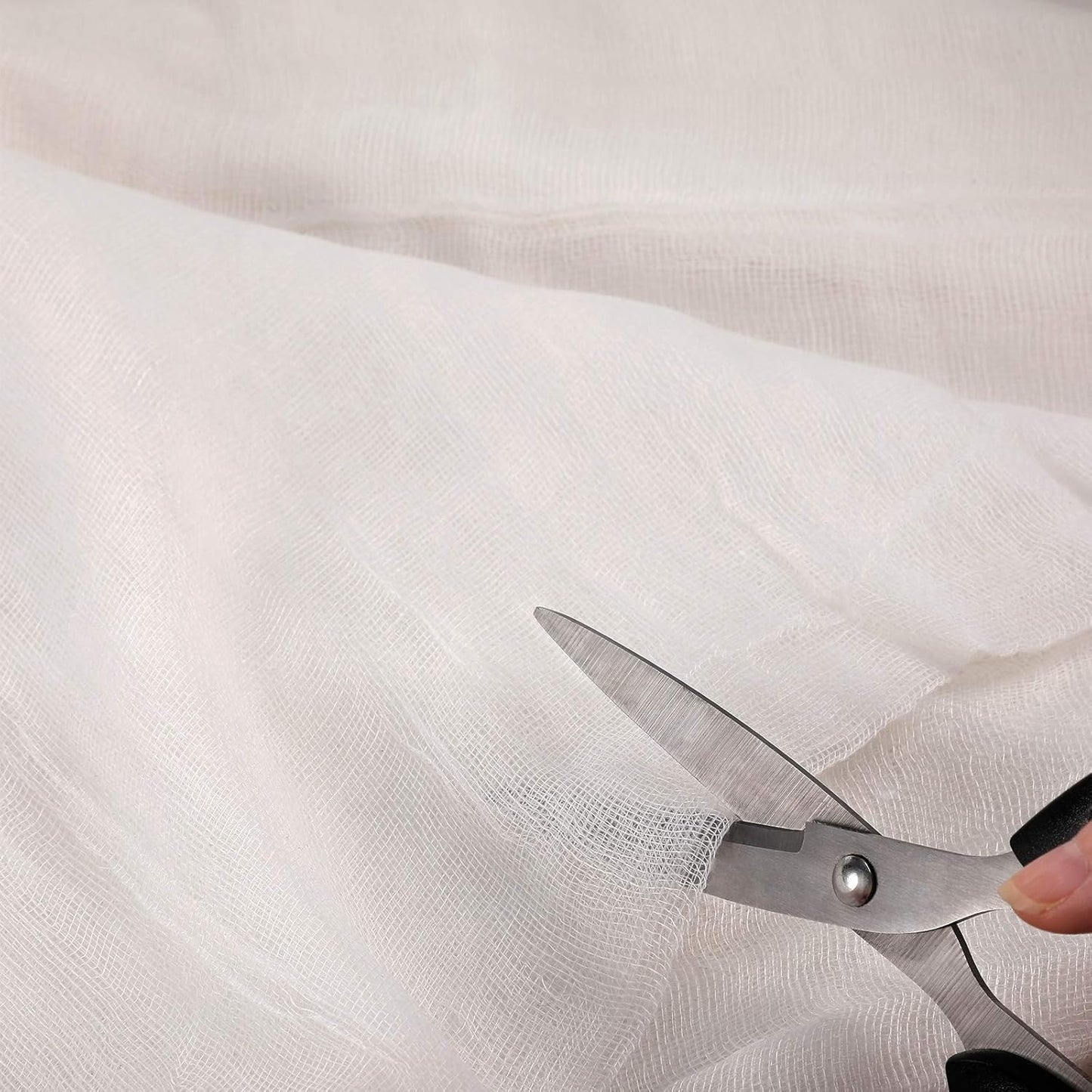 Cheesecloth, Reusable and Breathable, Unbleached Cotton Fine Mesh Weave Cheesecloth, Use for Cooking, Straining, Filtering, Baking (White,Grade 50-Large 126 Sq Feet)