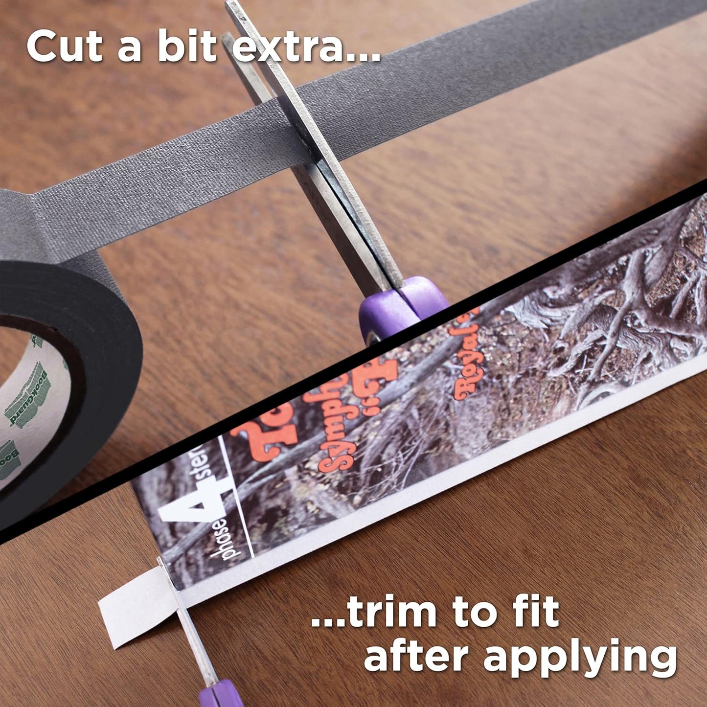 BookGuard 1 Inch Premium Bookbinding Repair Cloth Tape, 15 Yard Roll, Gray