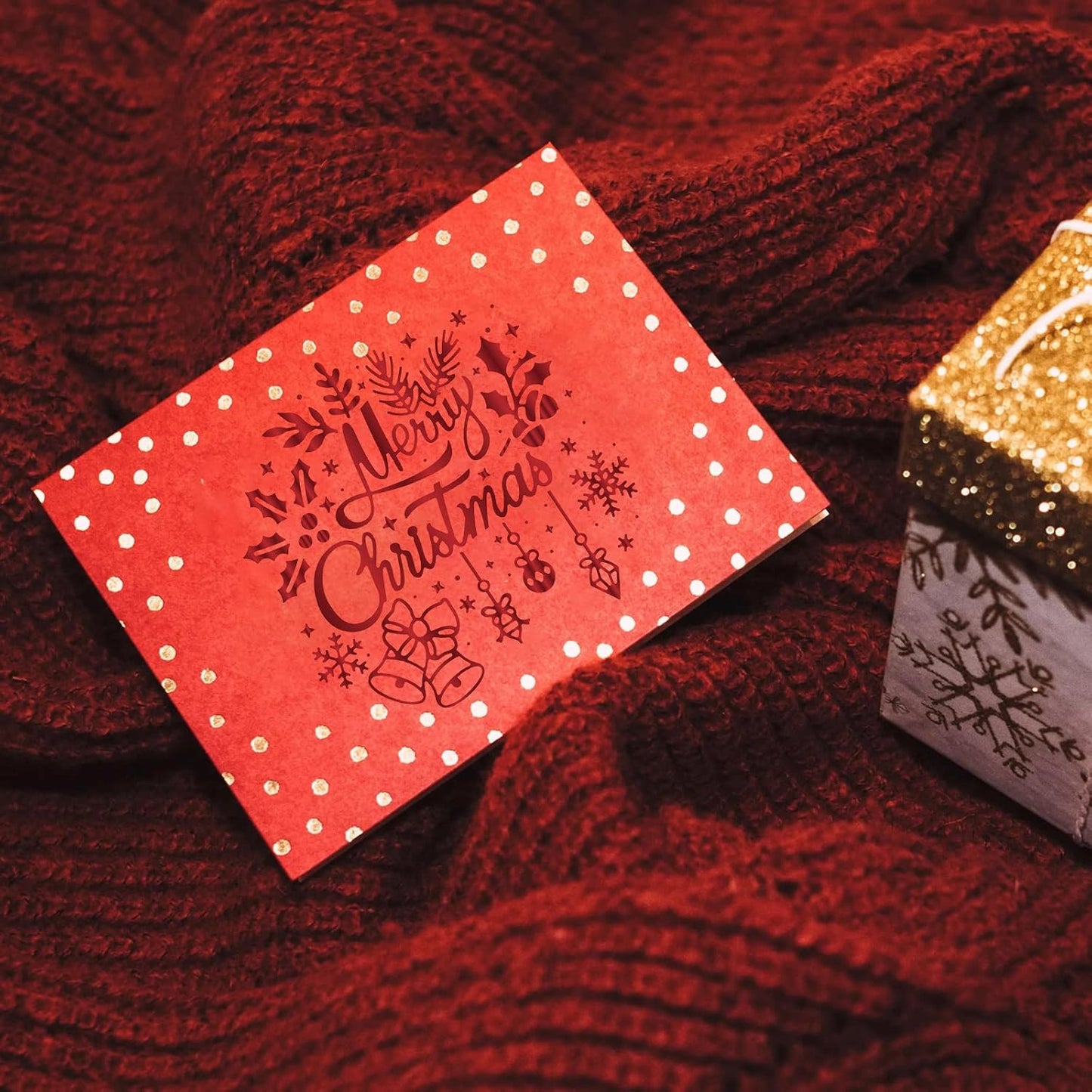 ORIGACH 2 PCS Merry Christmas Hot Foil Plate for Card Making DIY Scrapbooking Paper Decor Embossing Foil Handmade Craft