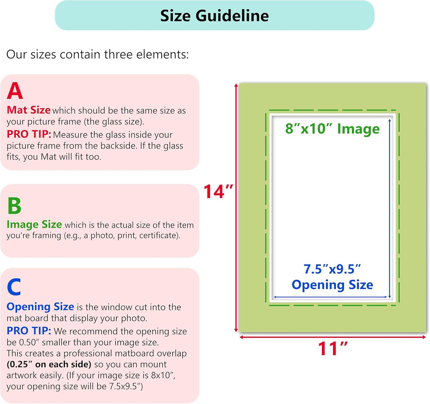 Poster Master Gray Matboard – 4-Ply Acid-Free Picture Mat Board with 45° Beveled Cut, Made in USA, Custom Cut to Any Size, 1/16" Thickness for Framing & Displays